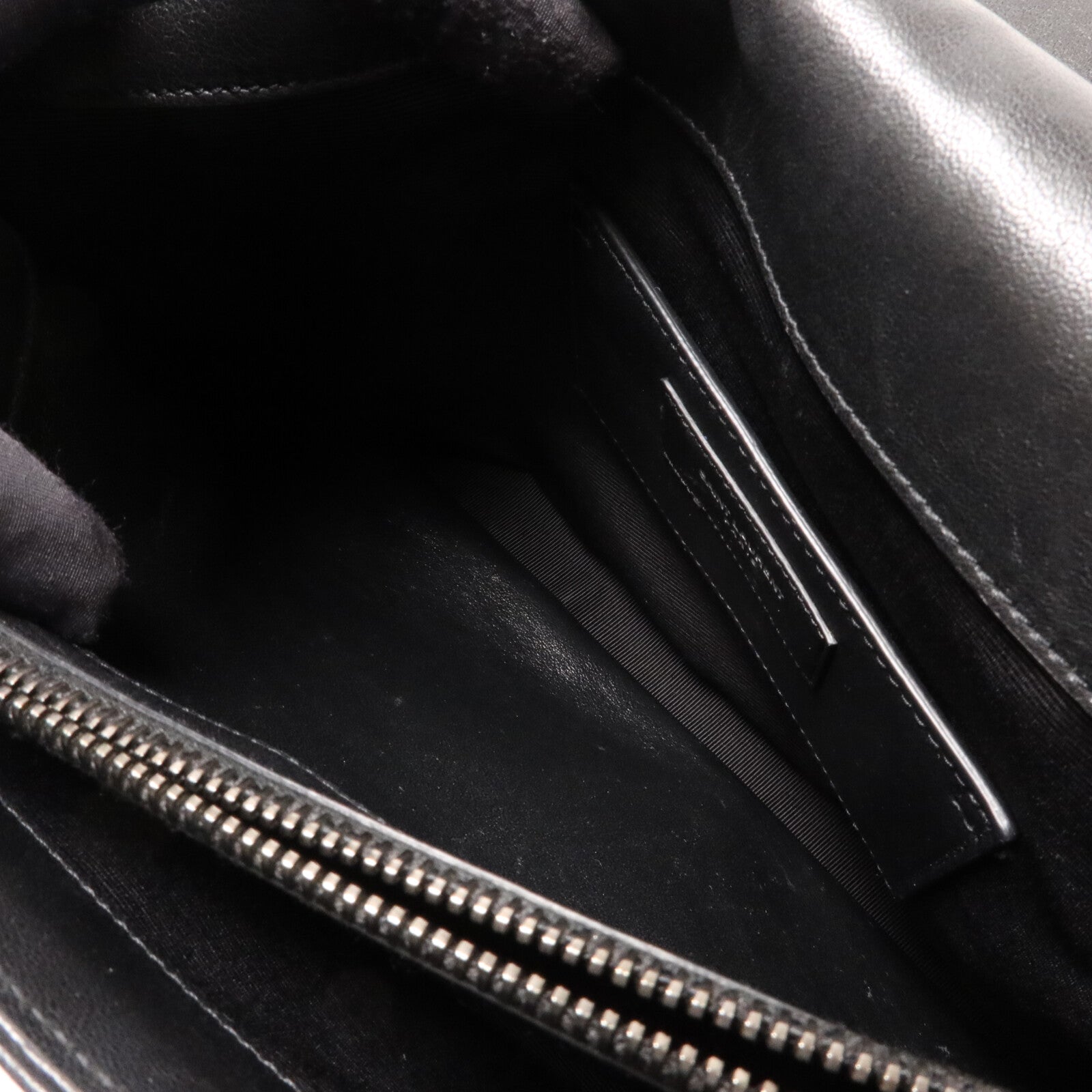 SAINT LAURENT 牛皮皮革College Large鏈帶手挽肩背兩用袋