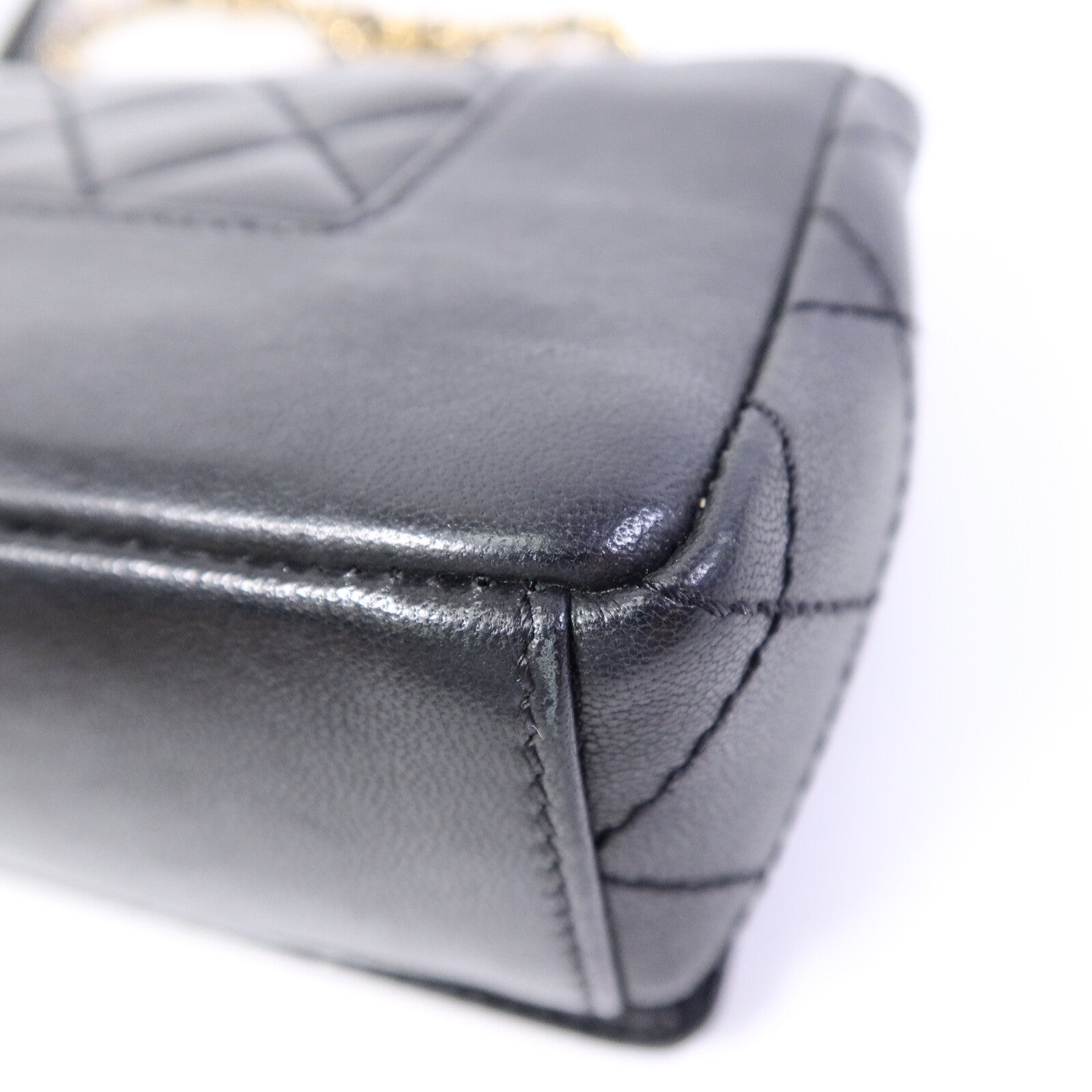 CHANEL 牛皮皮革Chain Shoulder Bag肩背袋