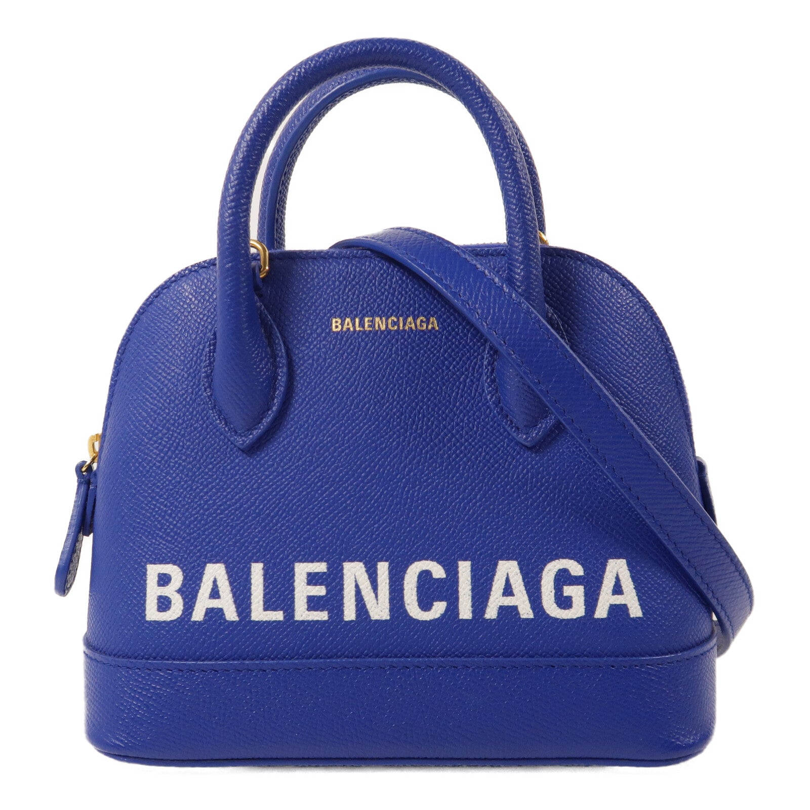 BALENCIAGA 牛皮皮革Ville Top Handle XXS手挽肩背兩用袋