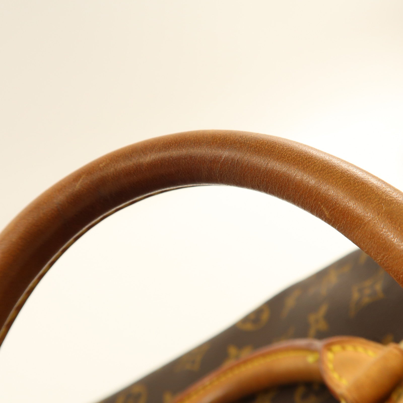 LOUIS VUITTON Monogram Speedy 25金扣手挽袋啡色