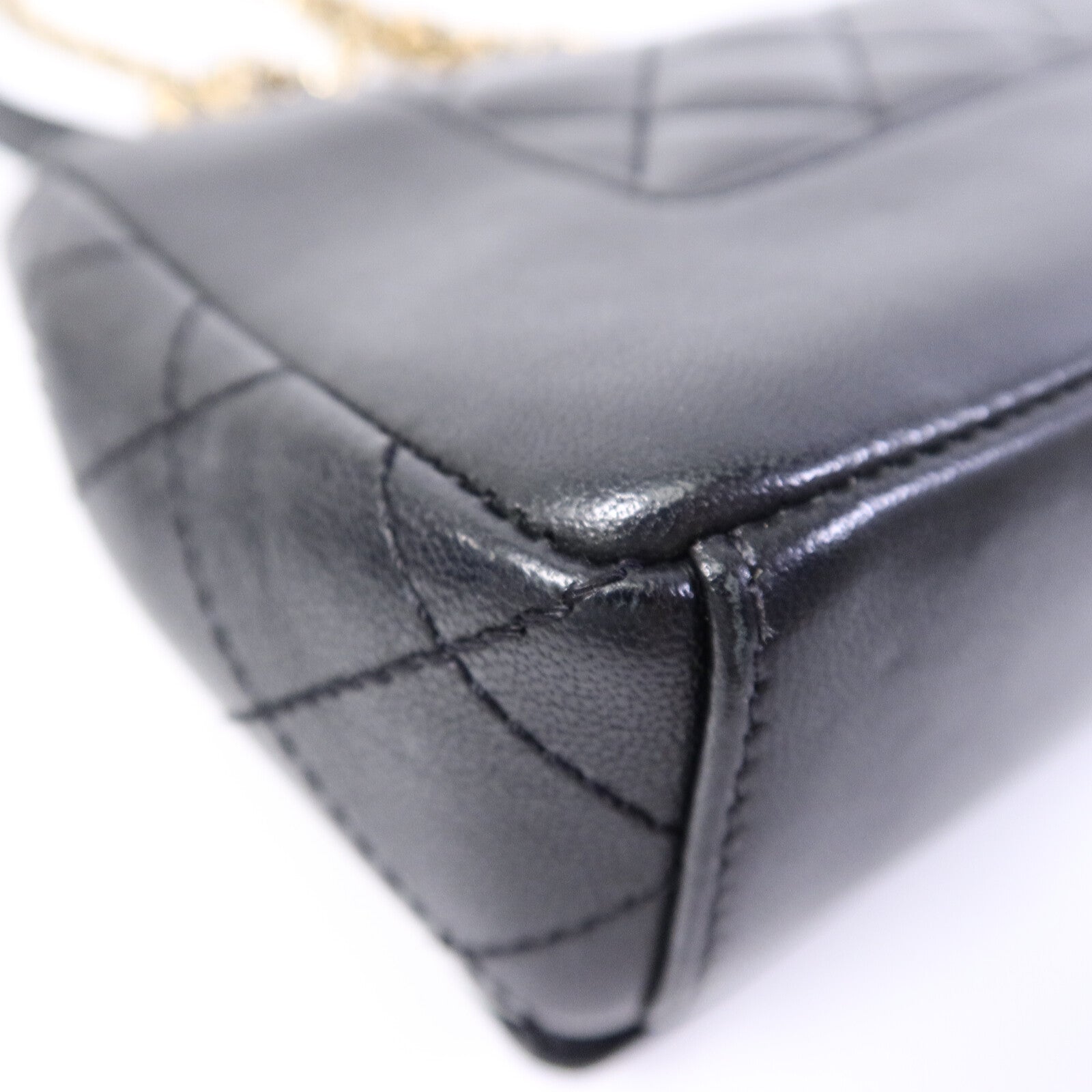 CHANEL 牛皮皮革Chain Shoulder Bag肩背袋