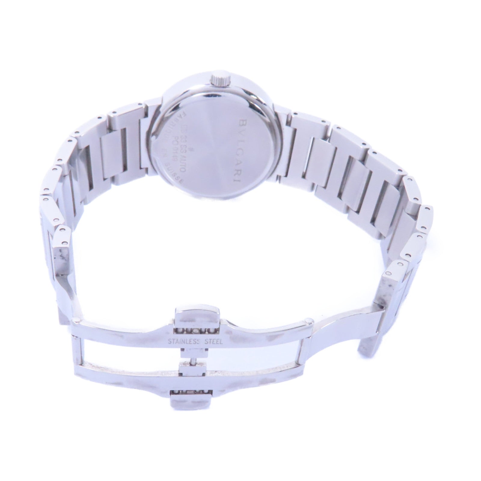 BVLGARI Bvlgari不鏽鋼手錶自動機芯銀色