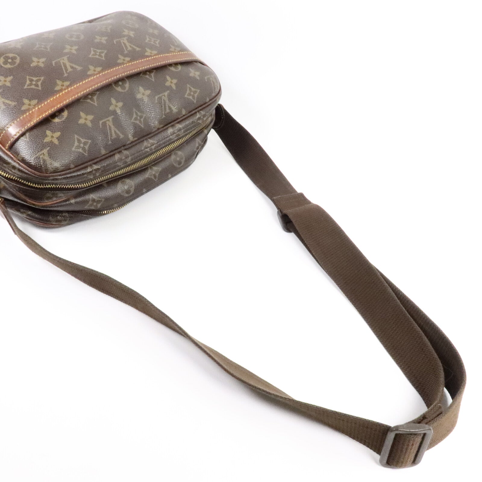 LOUIS VUITTON Monogram Reporter PM肩背袋