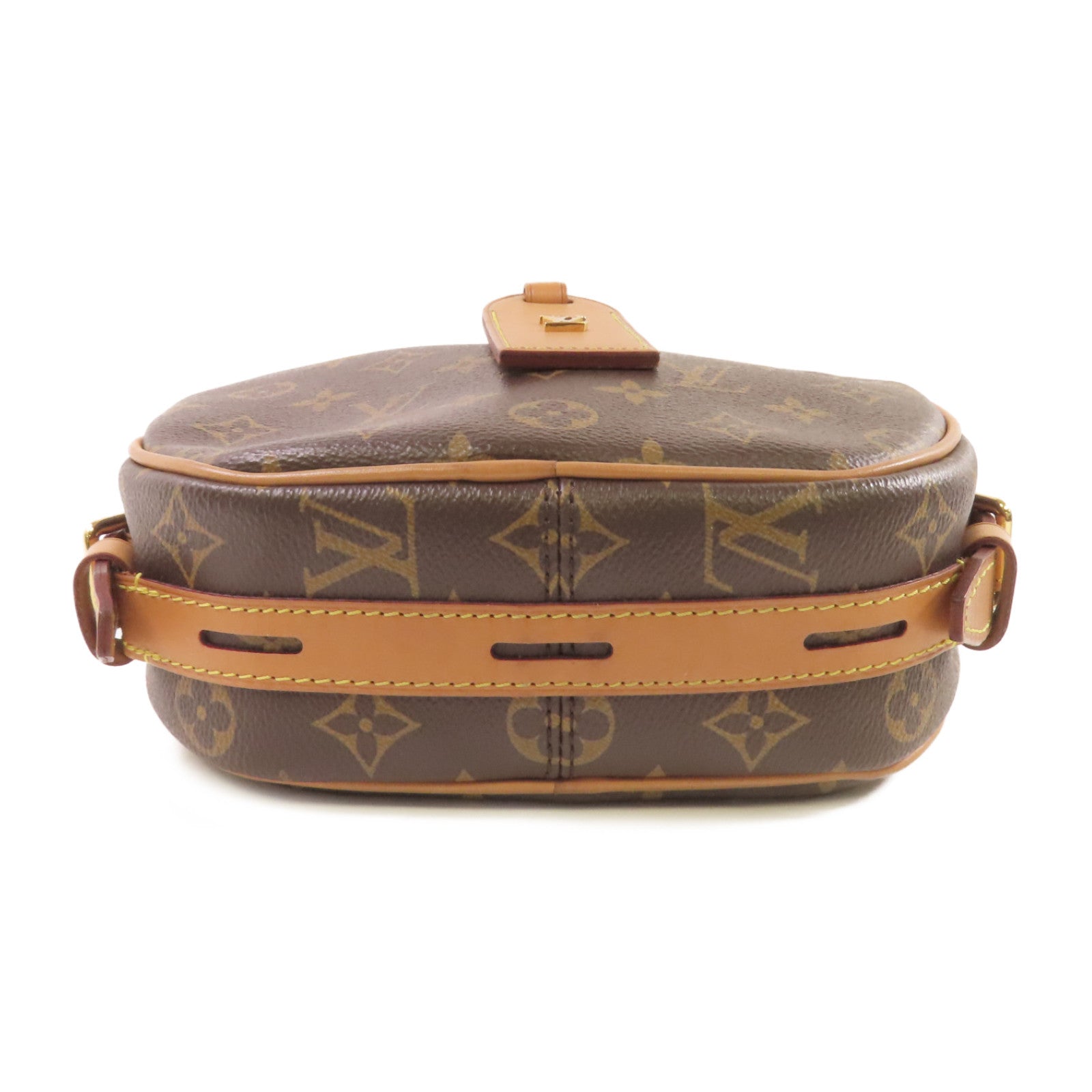 LOUIS VUITTON Monogram Boite Chapeau Souple MM Shoulder Bag金扣肩背袋啡色