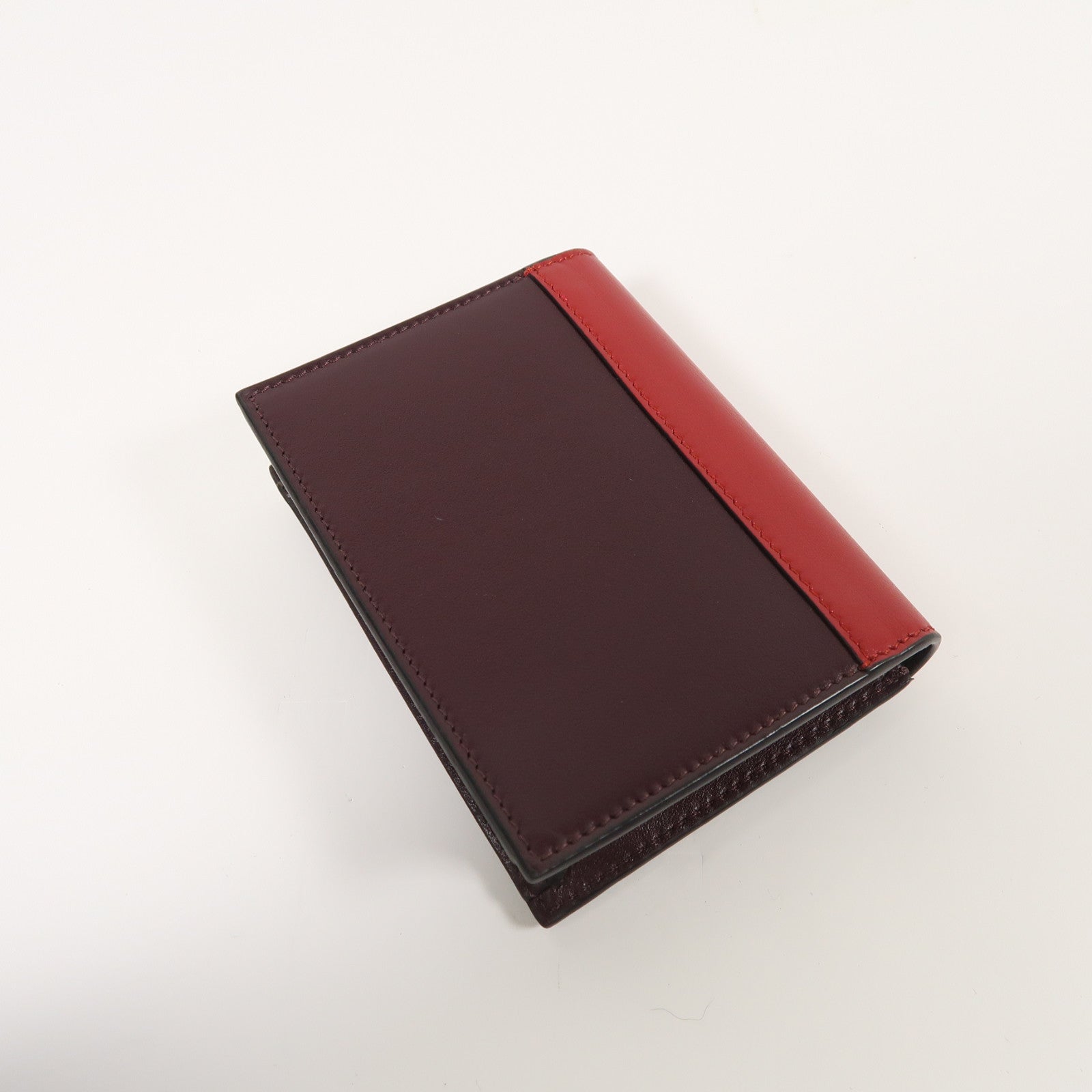 CELINE 牛皮皮革Card Case金扣卡片套紅色/黃色/啡色