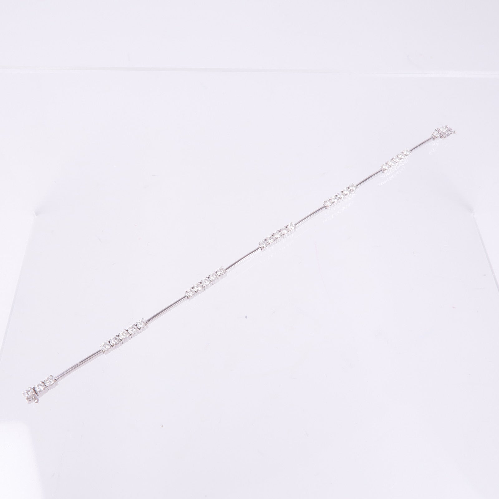 JEWELRY 18K白金Diamond Bracelet鑽石手鏈