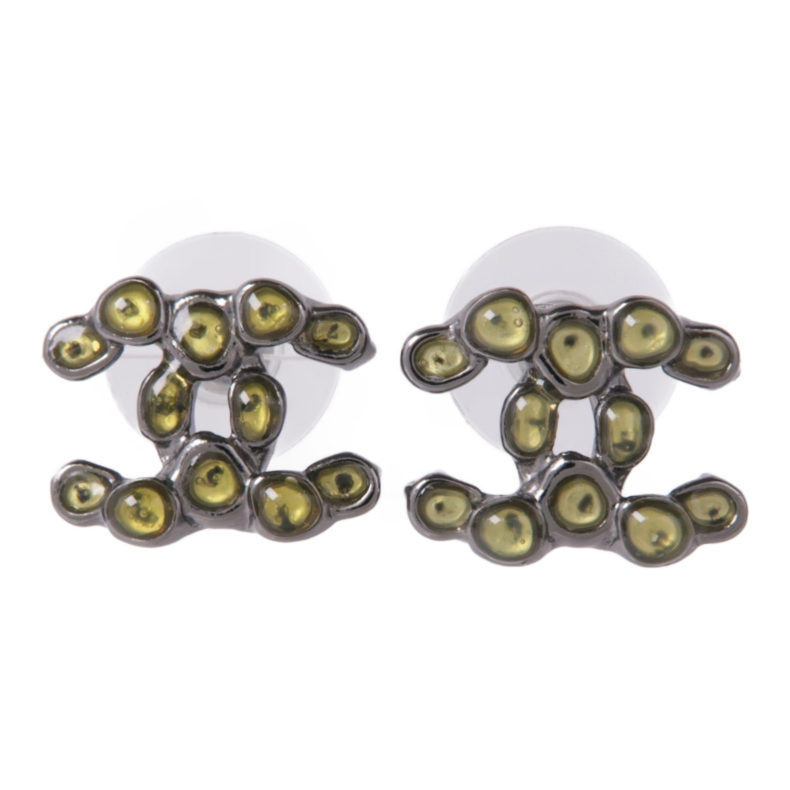 CHANEL 【激減優惠】PVC/金屬Earrings耳環