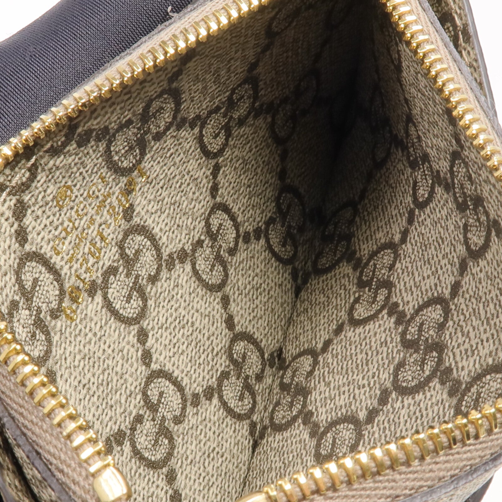 GUCCI 塗層帆布Gucci x Balenciaga Card Case金扣卡片套