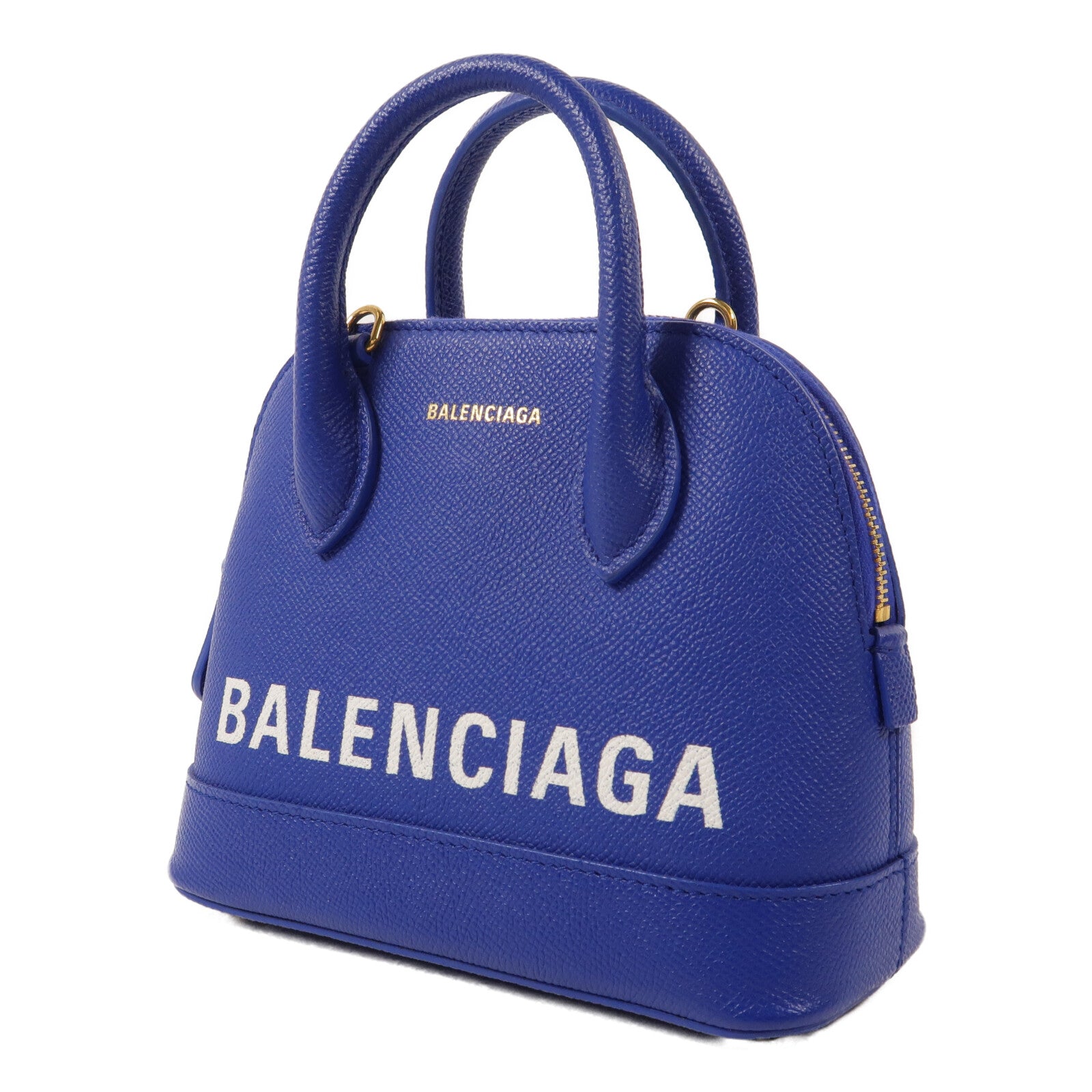 BALENCIAGA 牛皮皮革Ville Top Handle XXS手挽肩背兩用袋