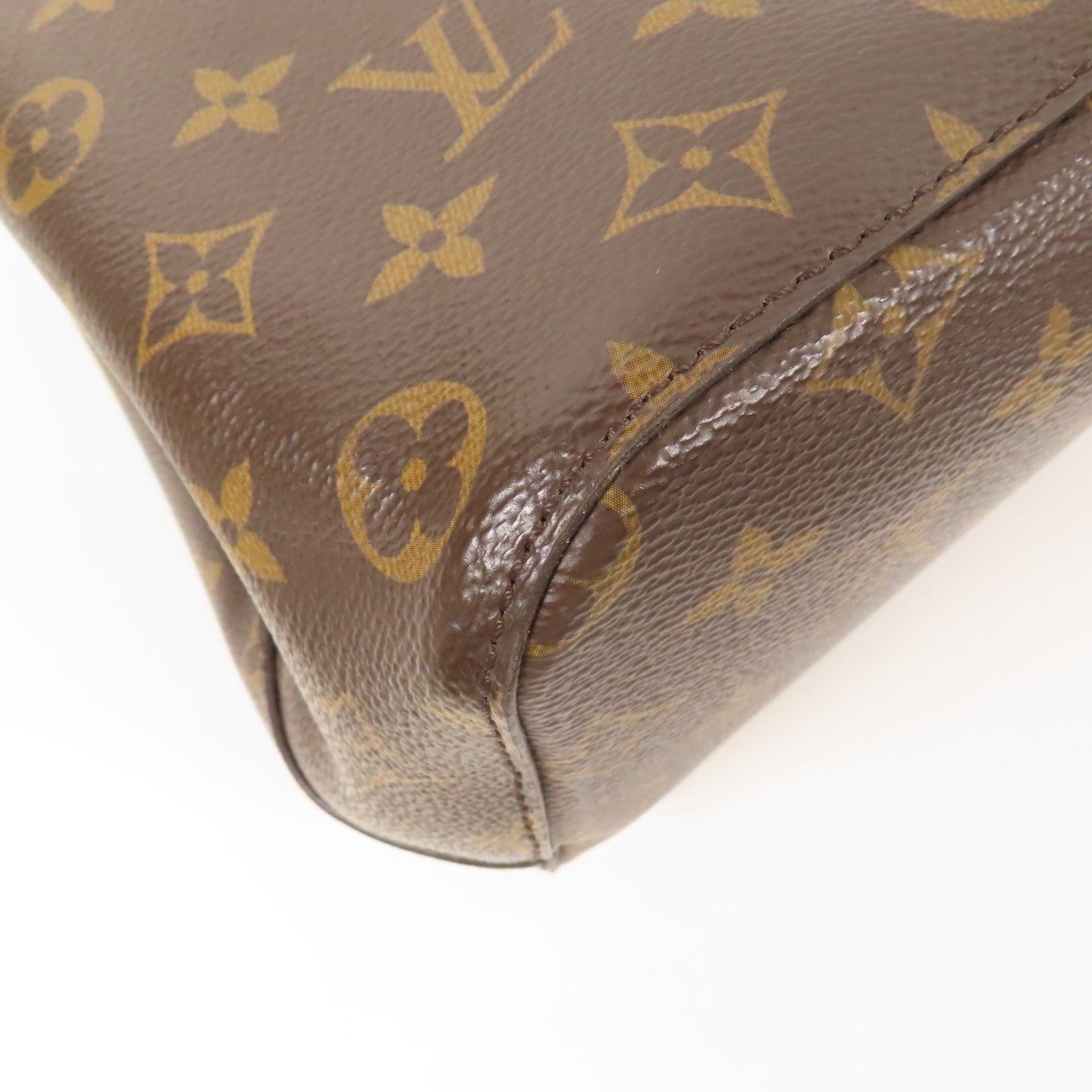 LOUIS VUITTON LV GHW Neo Noe 2way Shoulder Bag M44022 Monogram Brown Pink