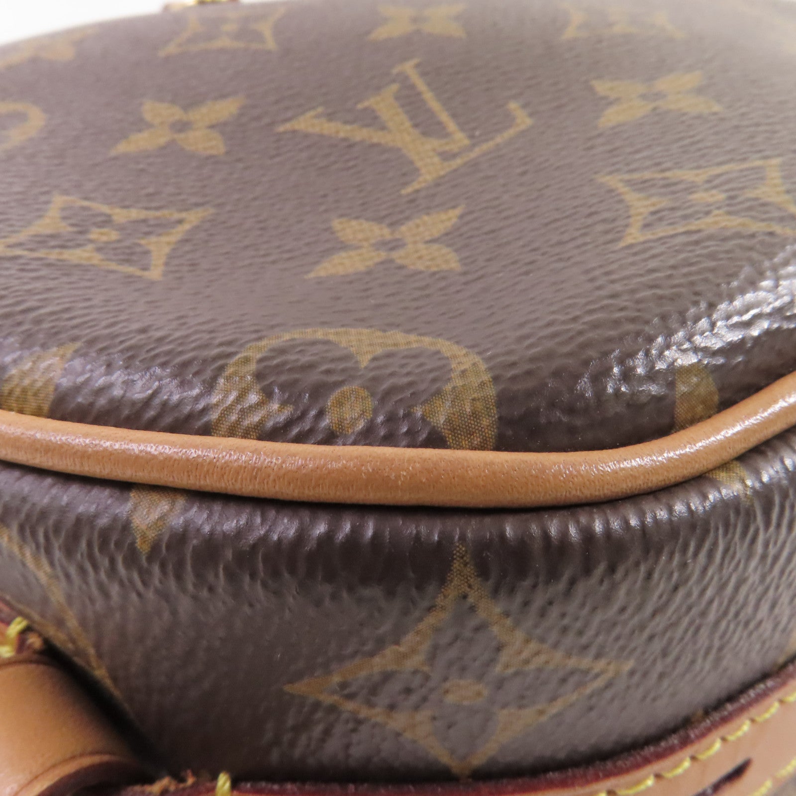 LOUIS VUITTON Monogram Boite Chapeau Souple MM Shoulder Bag金扣肩背袋啡色