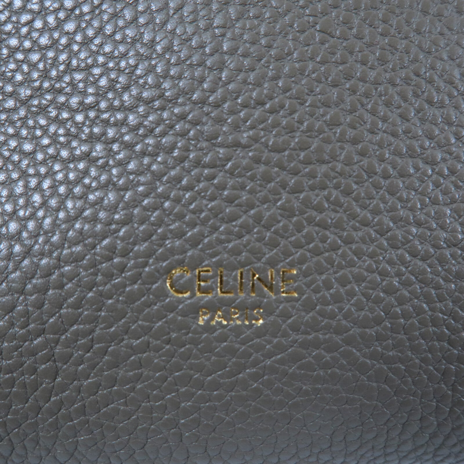 CELINE 牛皮皮革Sangle Bucket Small肩背袋