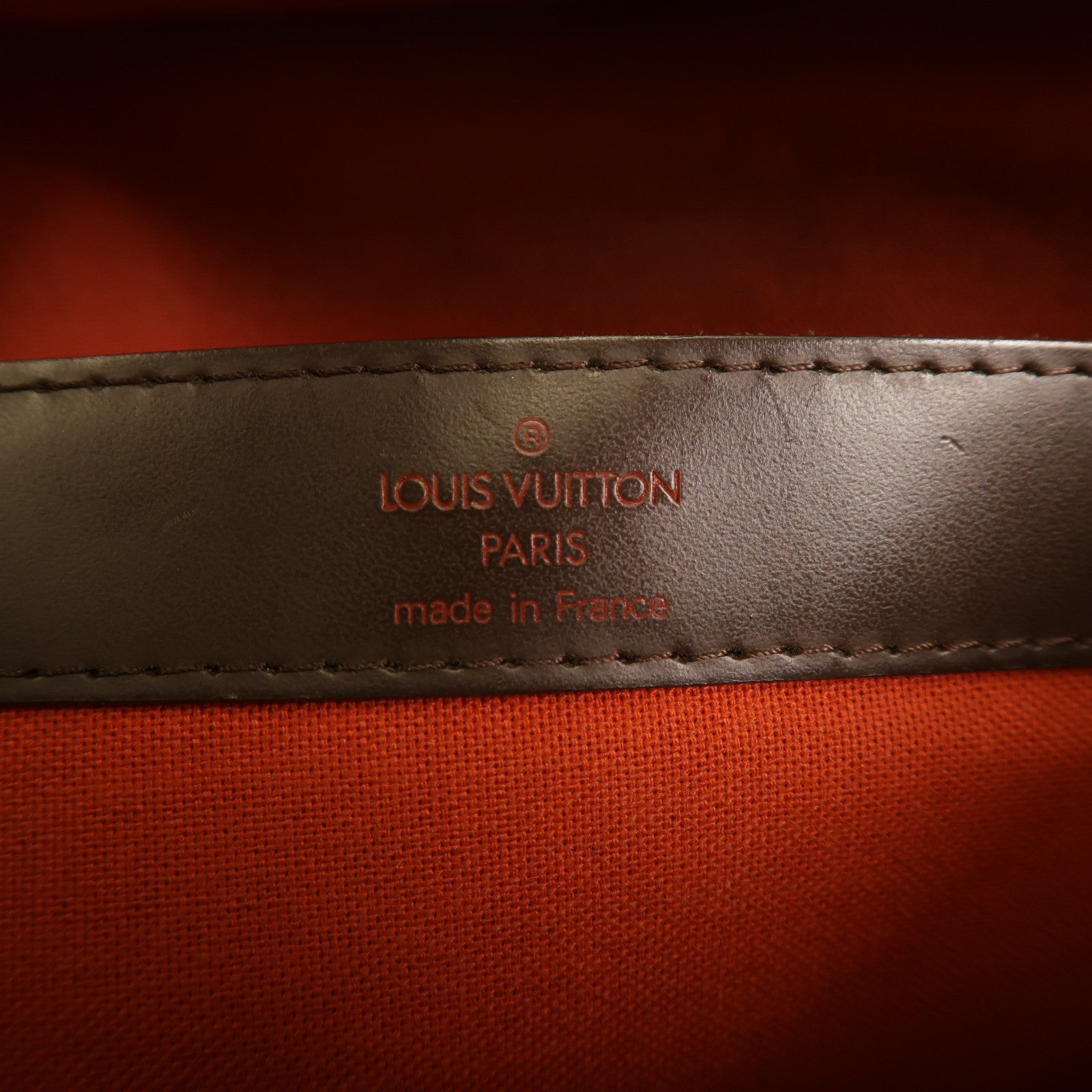 LOUIS VUITTON Damier Naviglio金扣肩背袋