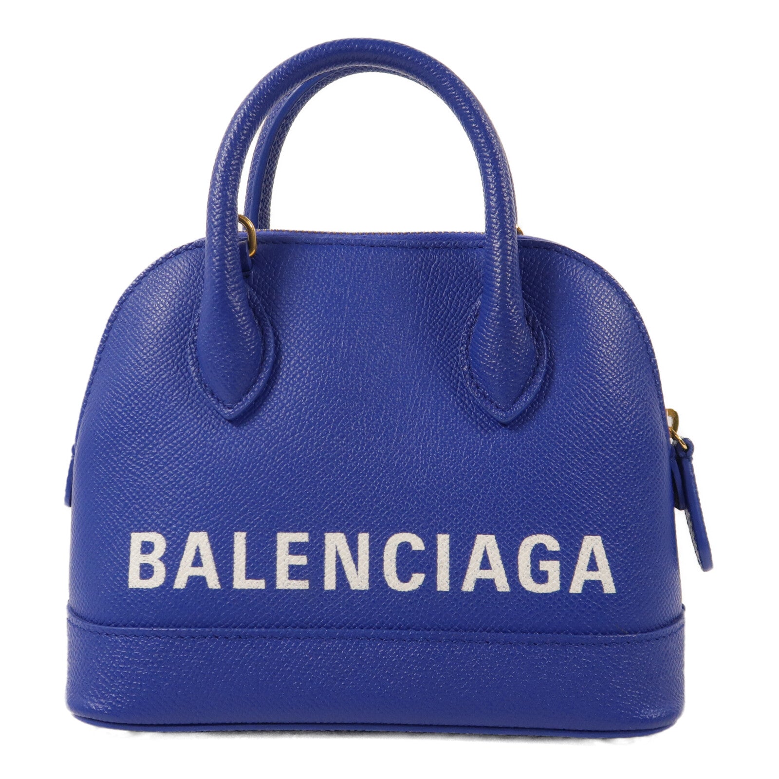 BALENCIAGA 牛皮皮革Ville Top Handle XXS手挽肩背兩用袋
