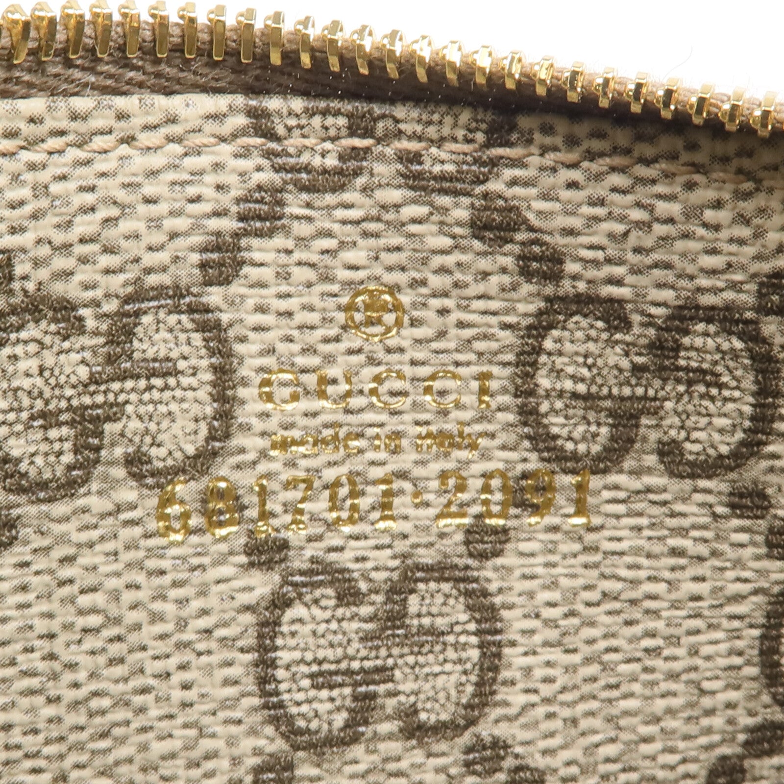 GUCCI 塗層帆布Gucci x Balenciaga Card Case金扣卡片套