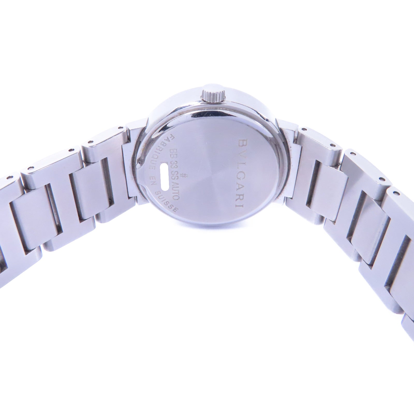 BVLGARI Bvlgari不鏽鋼手錶自動機芯銀色