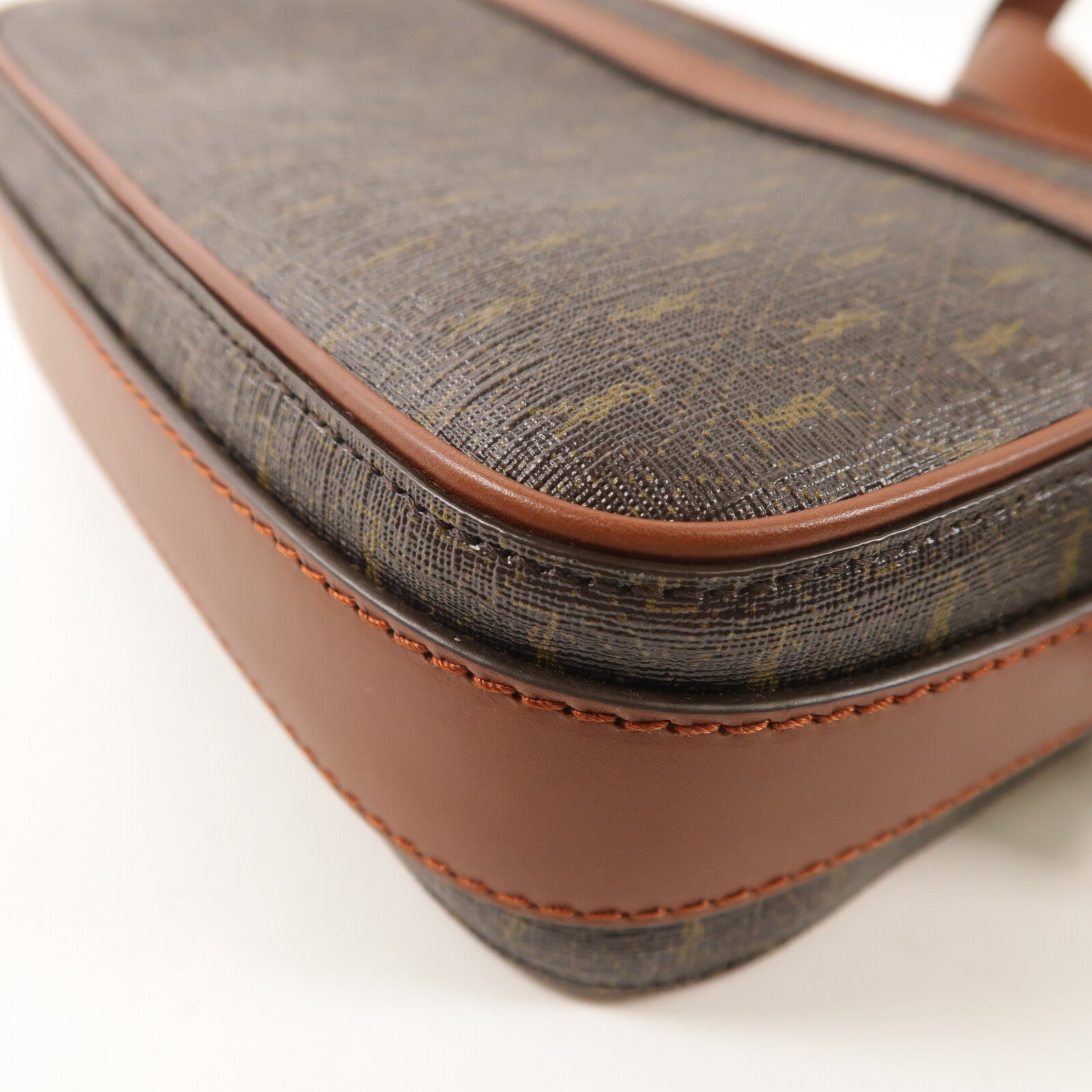 SAINT LAURENT 塗層帆布Shoulder Bag肩背袋