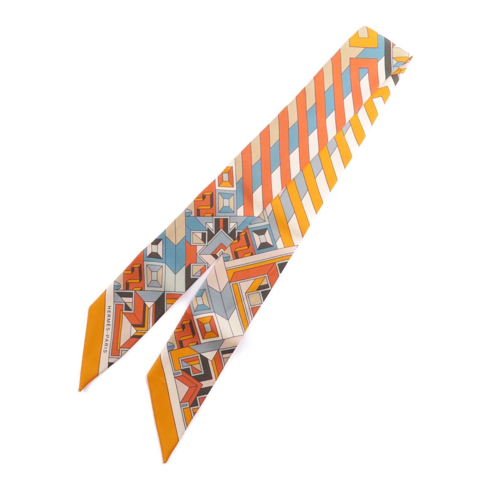 HERMES 絲質Twilly絲巾