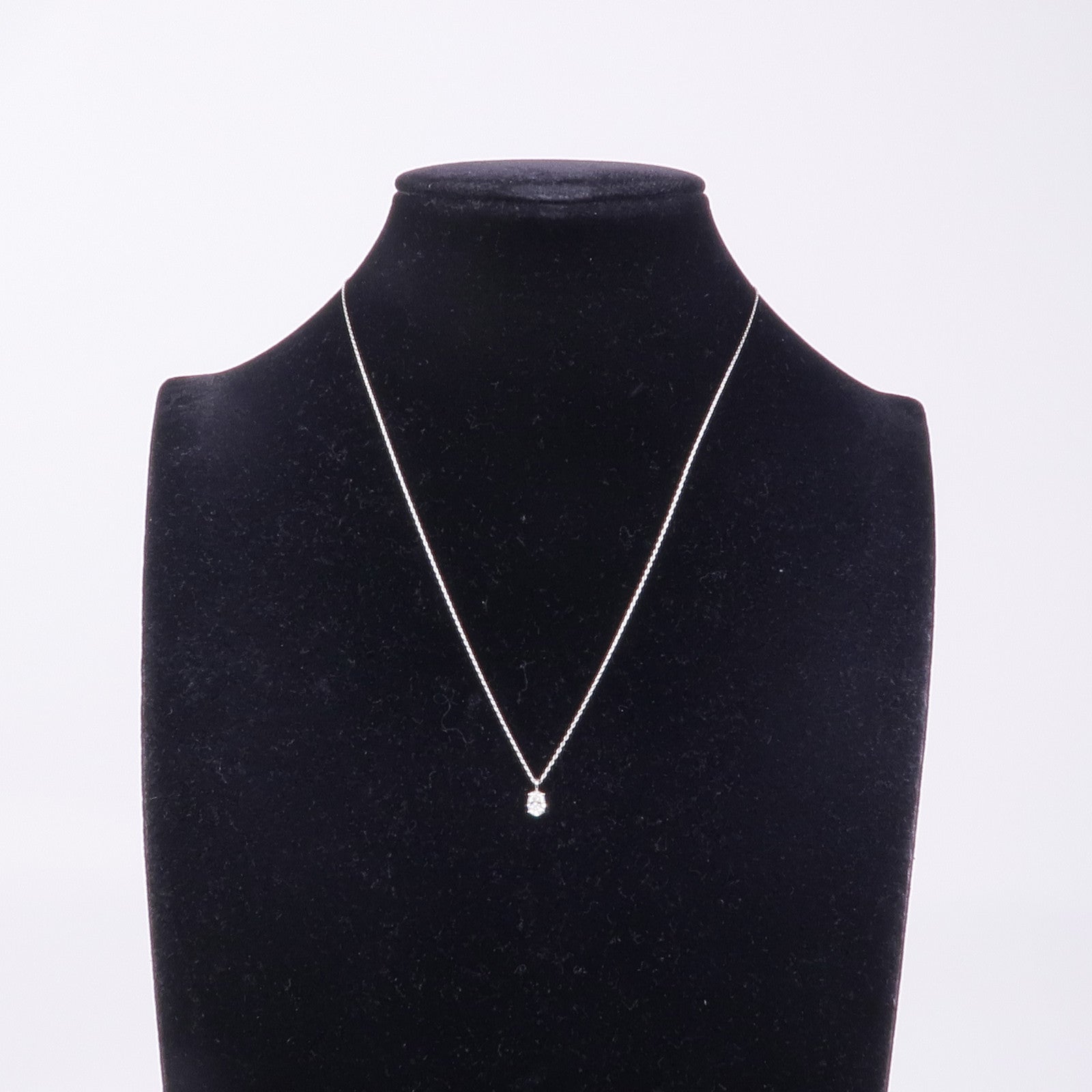 JEWELRY 18K白金Diamond Necklace鑽石項鍊