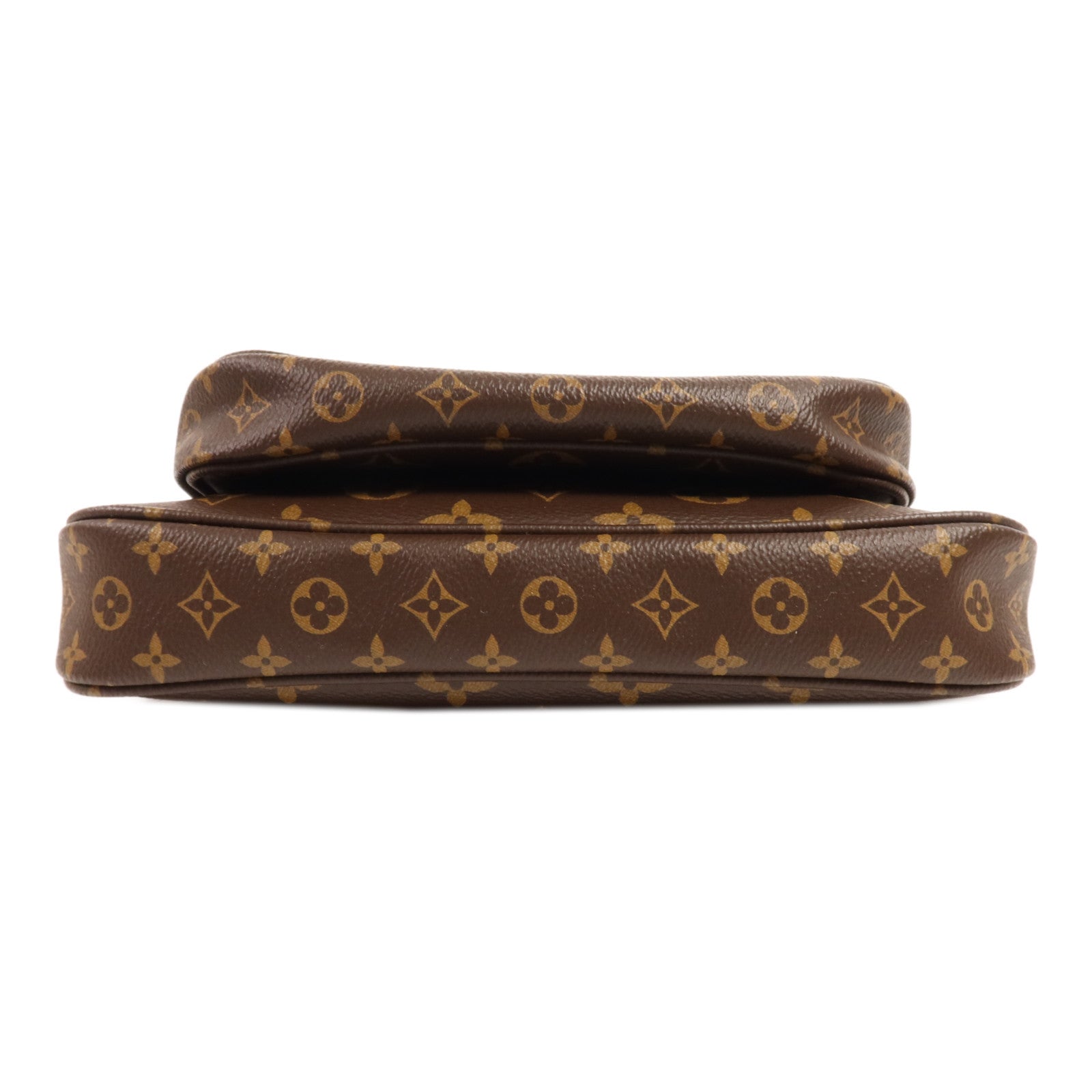 LOUIS VUITTON Monogram Multi Pochette Accessoires金扣手挽肩背兩用袋