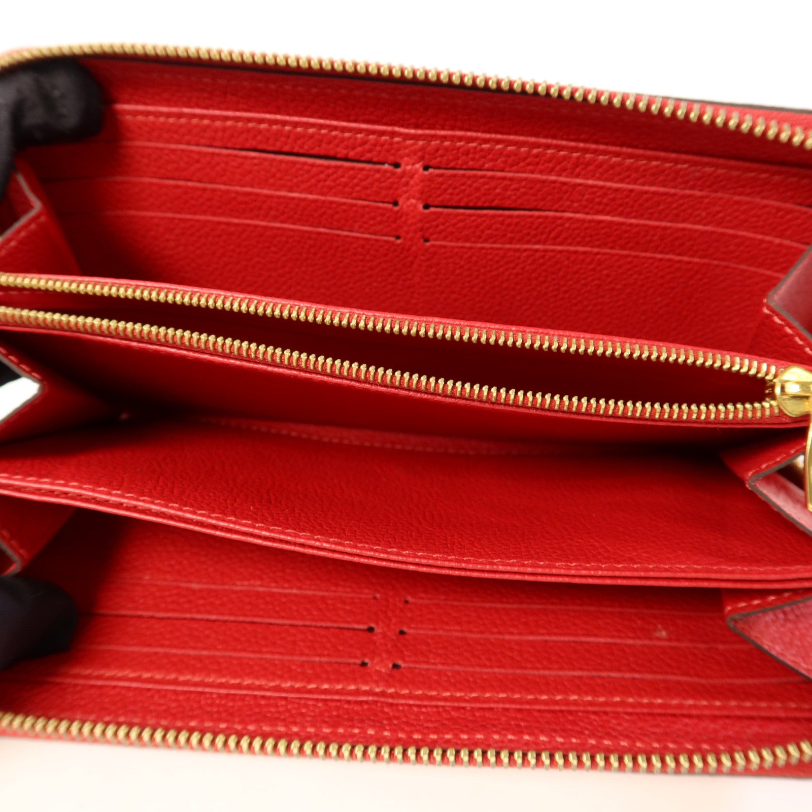 LOUIS VUITTON Monogram Empreinte Long Wallet金扣長錢包