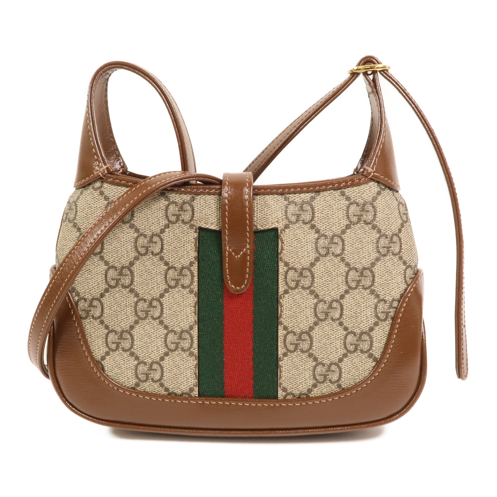 GUCCI 塗層帆布Mini Jackie 1961肩背袋