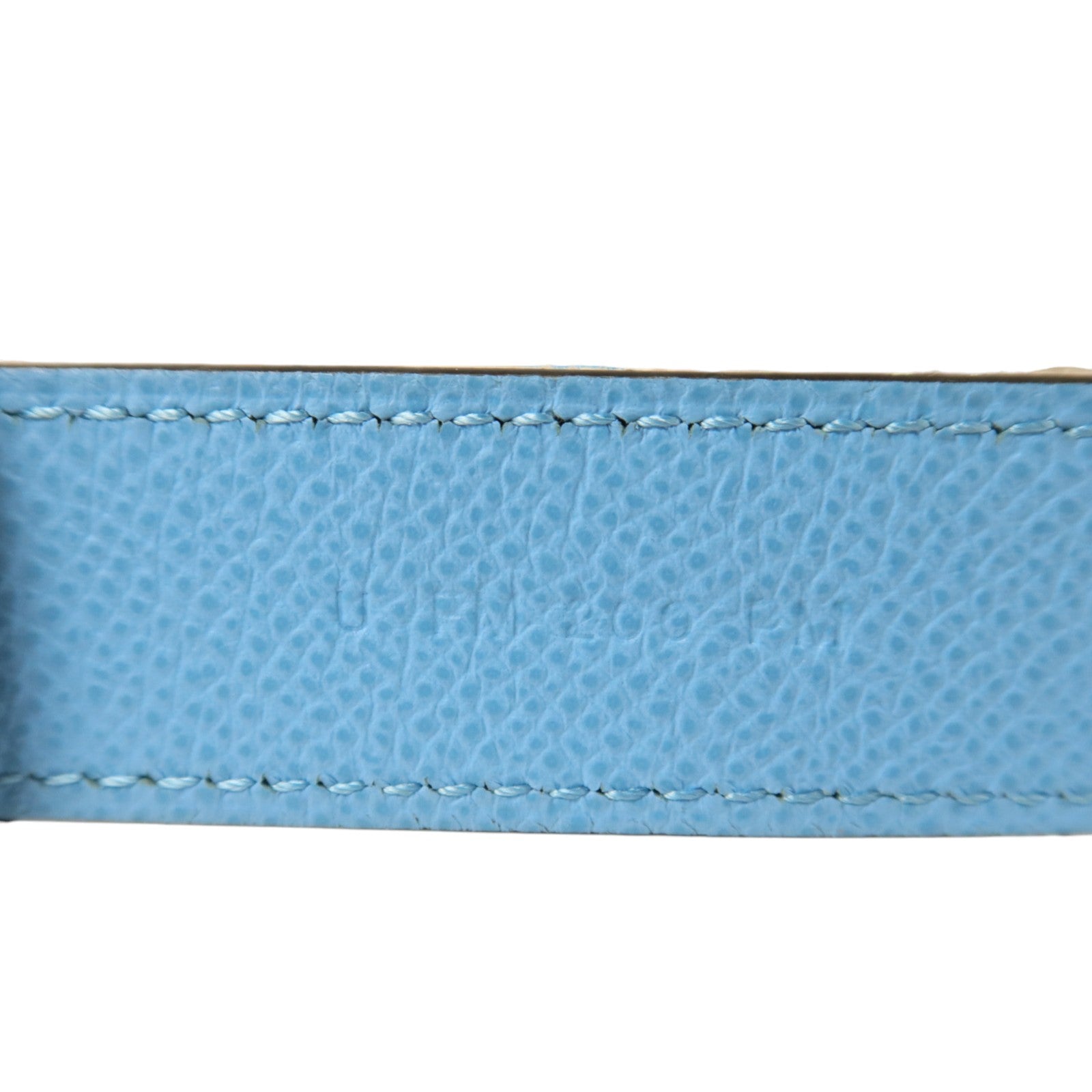 HERMES Epsom皮革Baborde 24 Belt銀扣皮帶