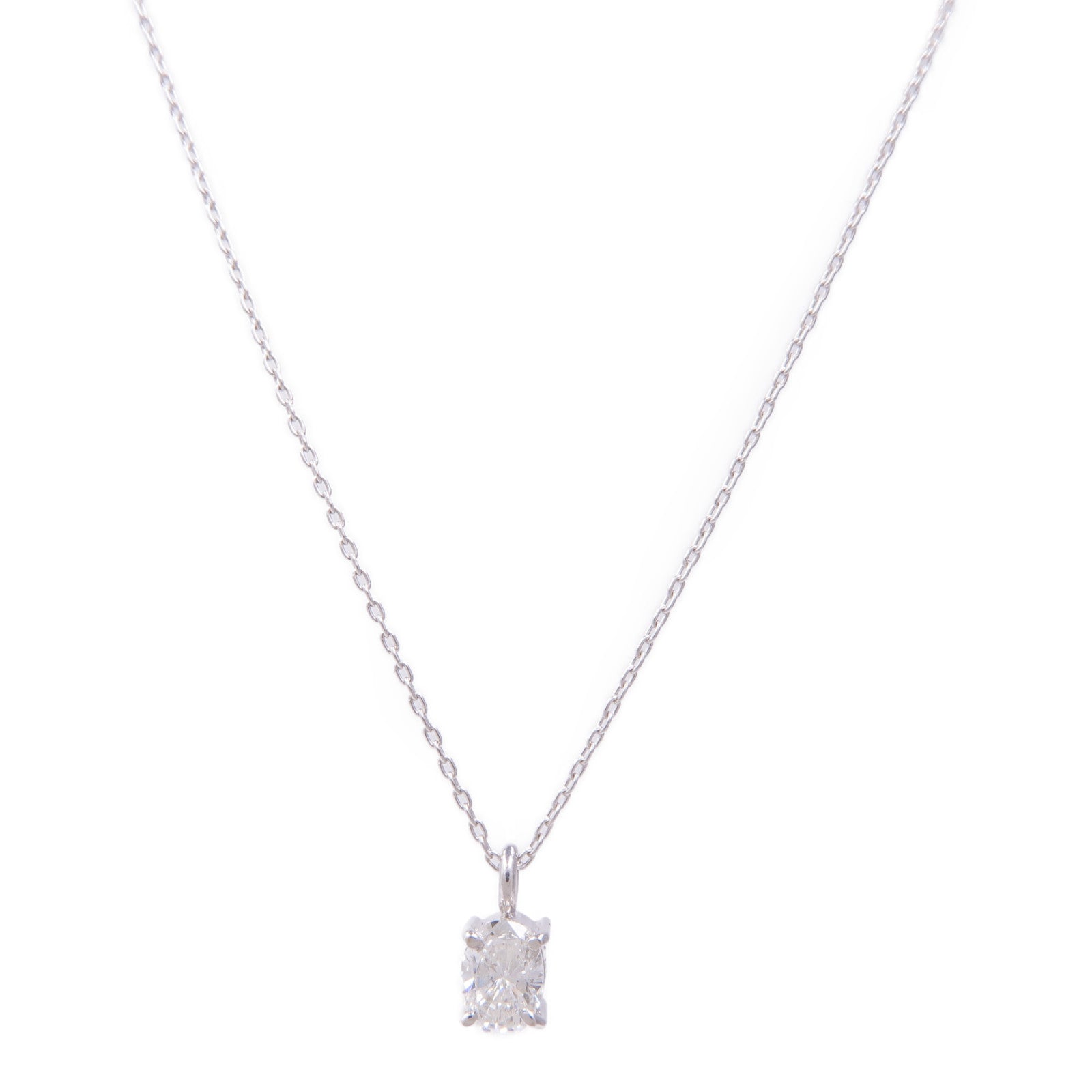 JEWELRY 18K白金Diamond Necklace鑽石項鍊