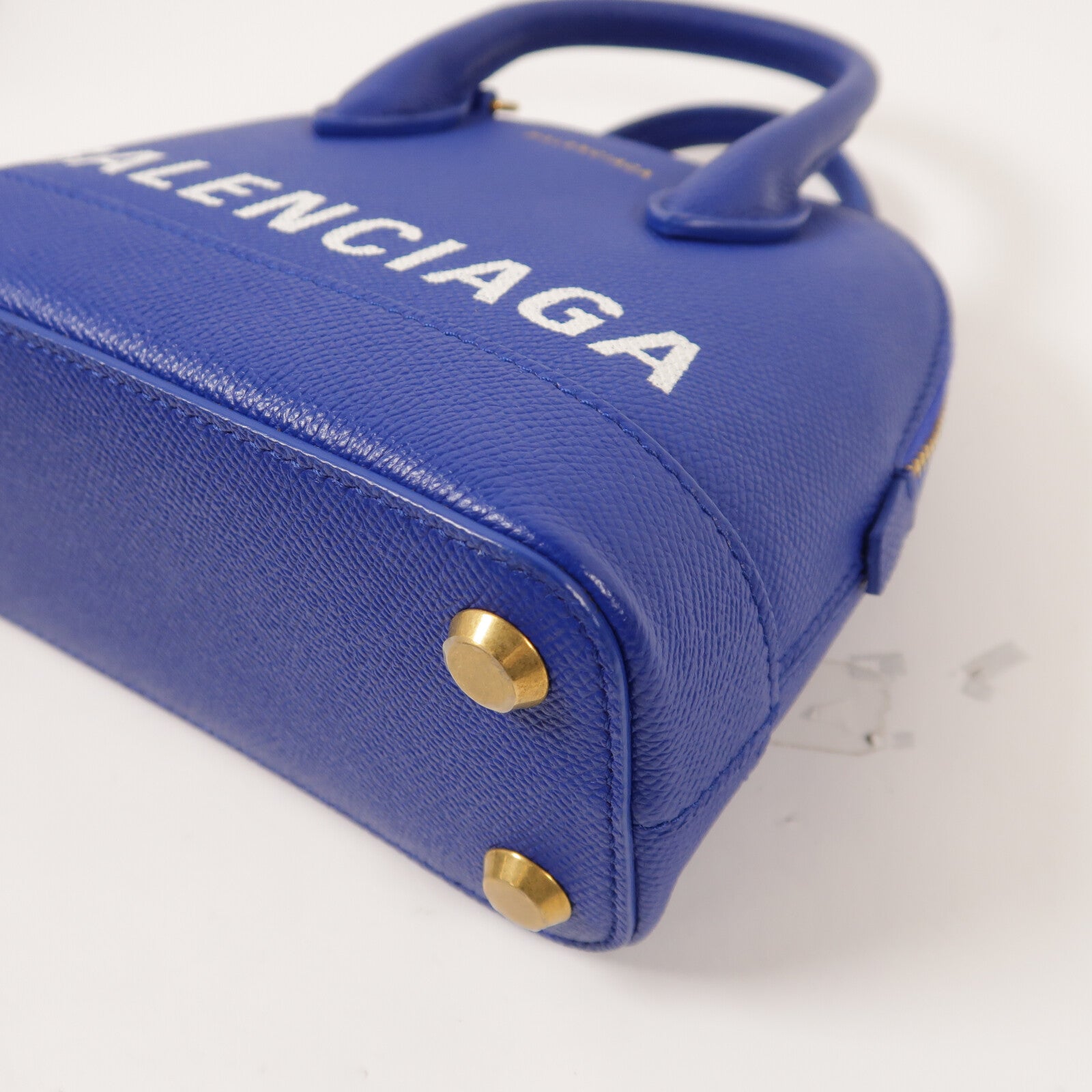 BALENCIAGA 牛皮皮革Ville Top Handle XXS手挽肩背兩用袋