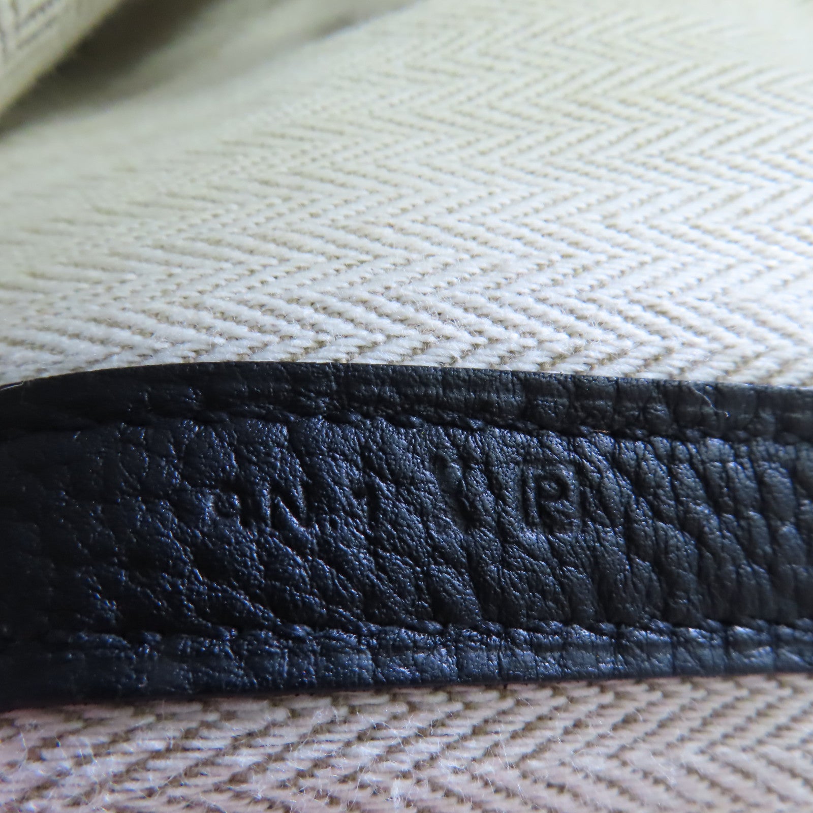 HERMES Negonda皮革Garden Party PM Tote Bag銀扣手挽袋89 Noir/黑色