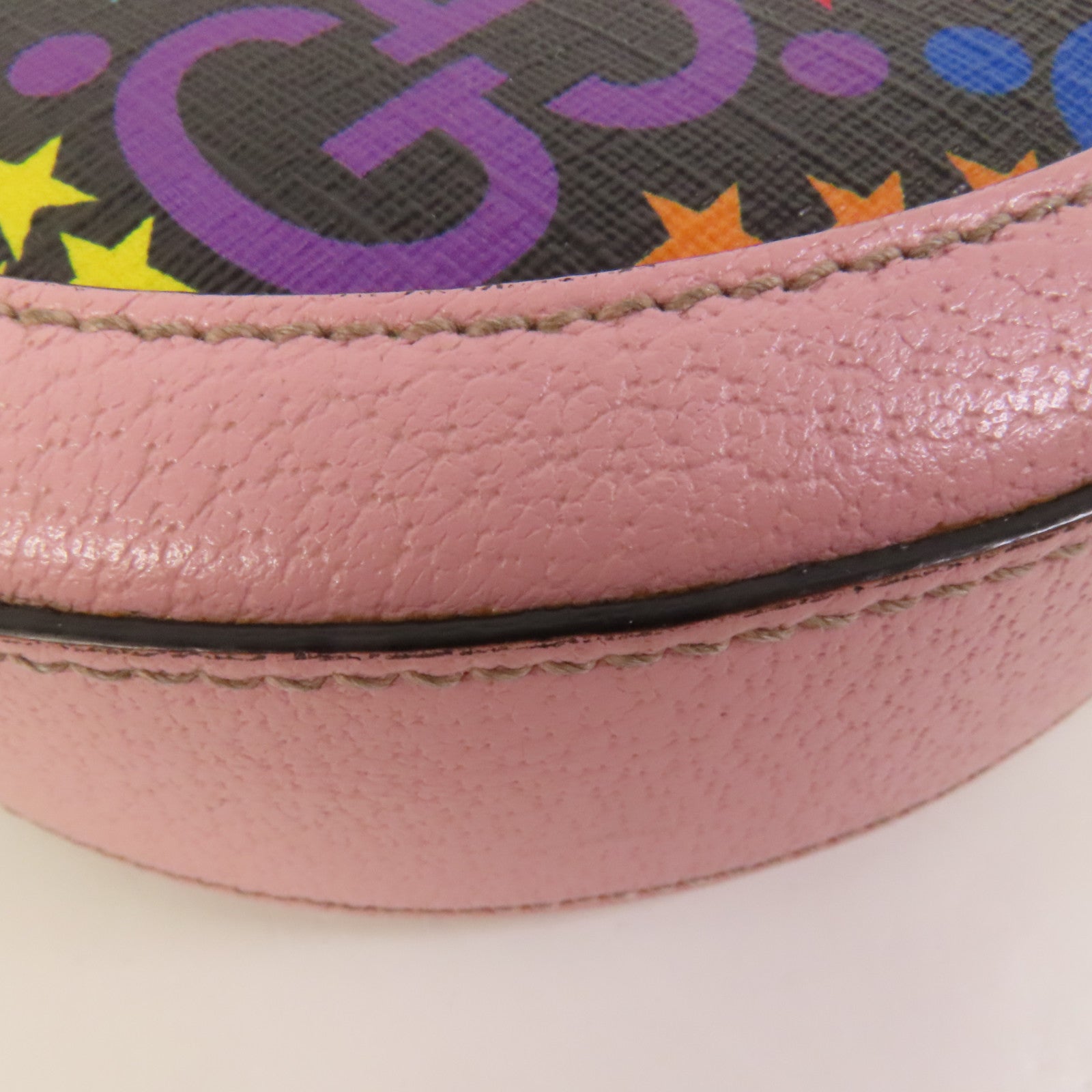 GUCCI 塗層帆布GG Psychedelic Shoulder Bag肩背袋
