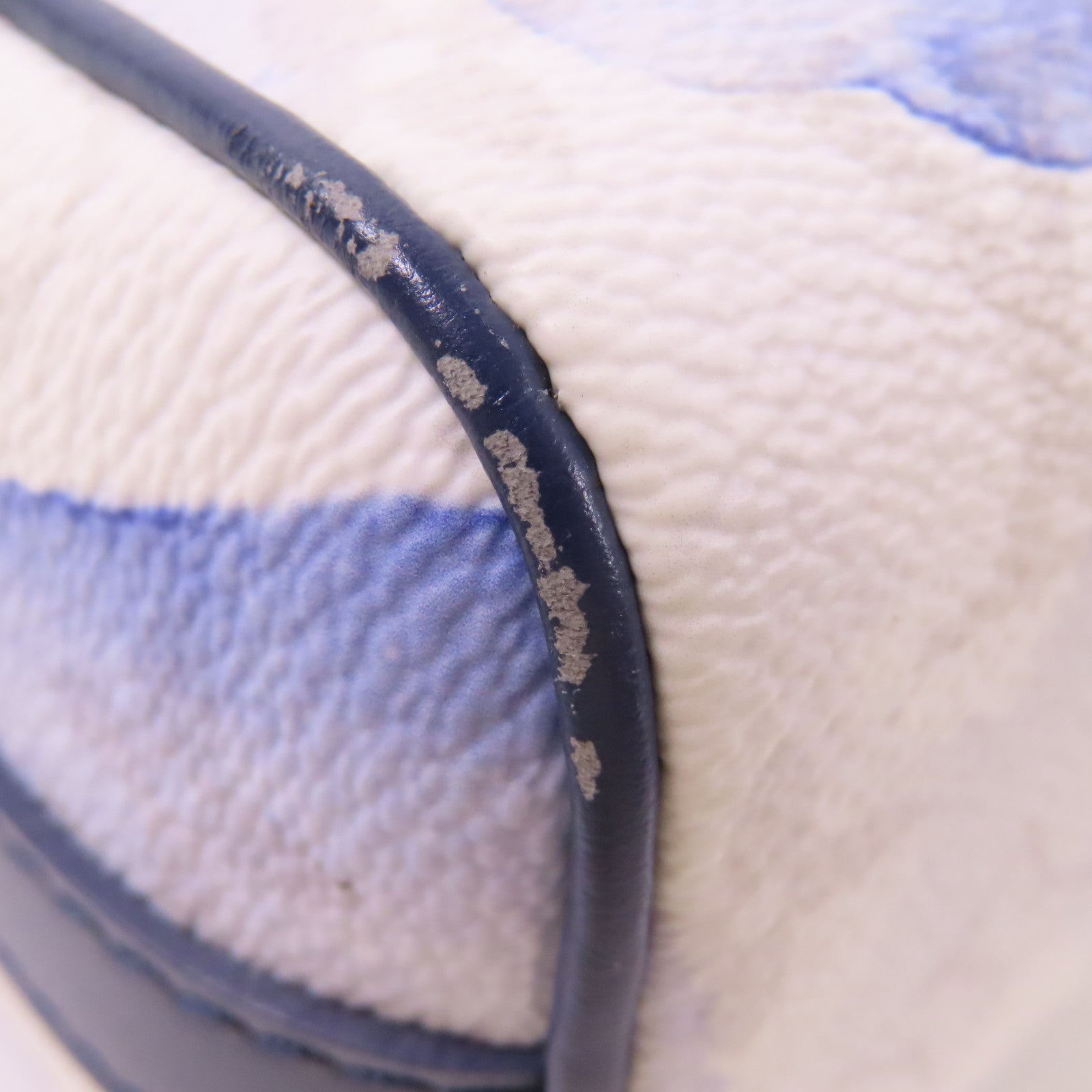 LOUIS VUITTON Watercolor Monogram Keepall XS銀扣手挽肩背兩用袋白色/藍色