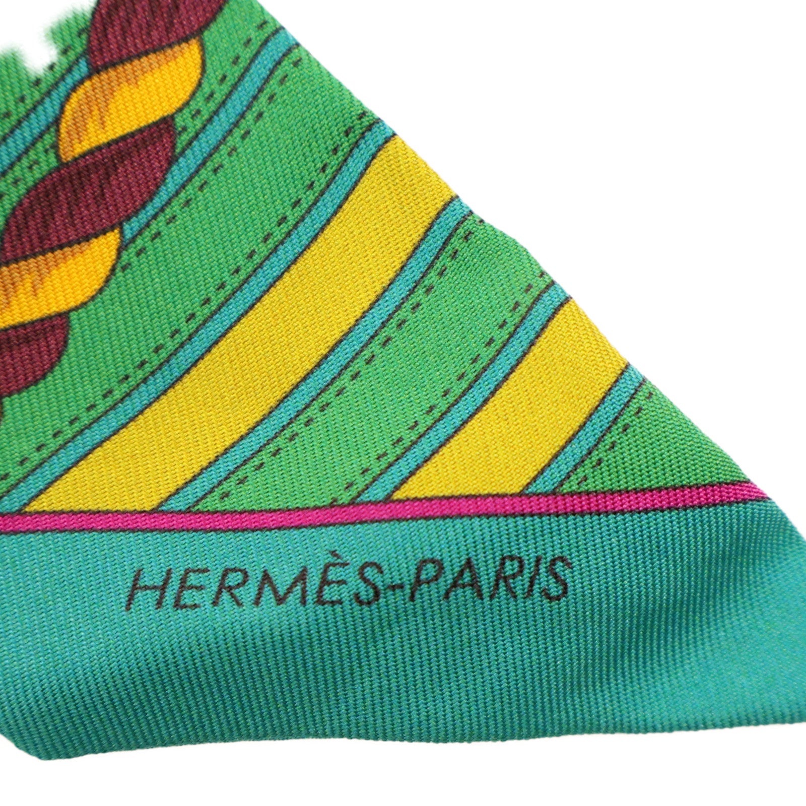 HERMES 絲質Twilly絲巾