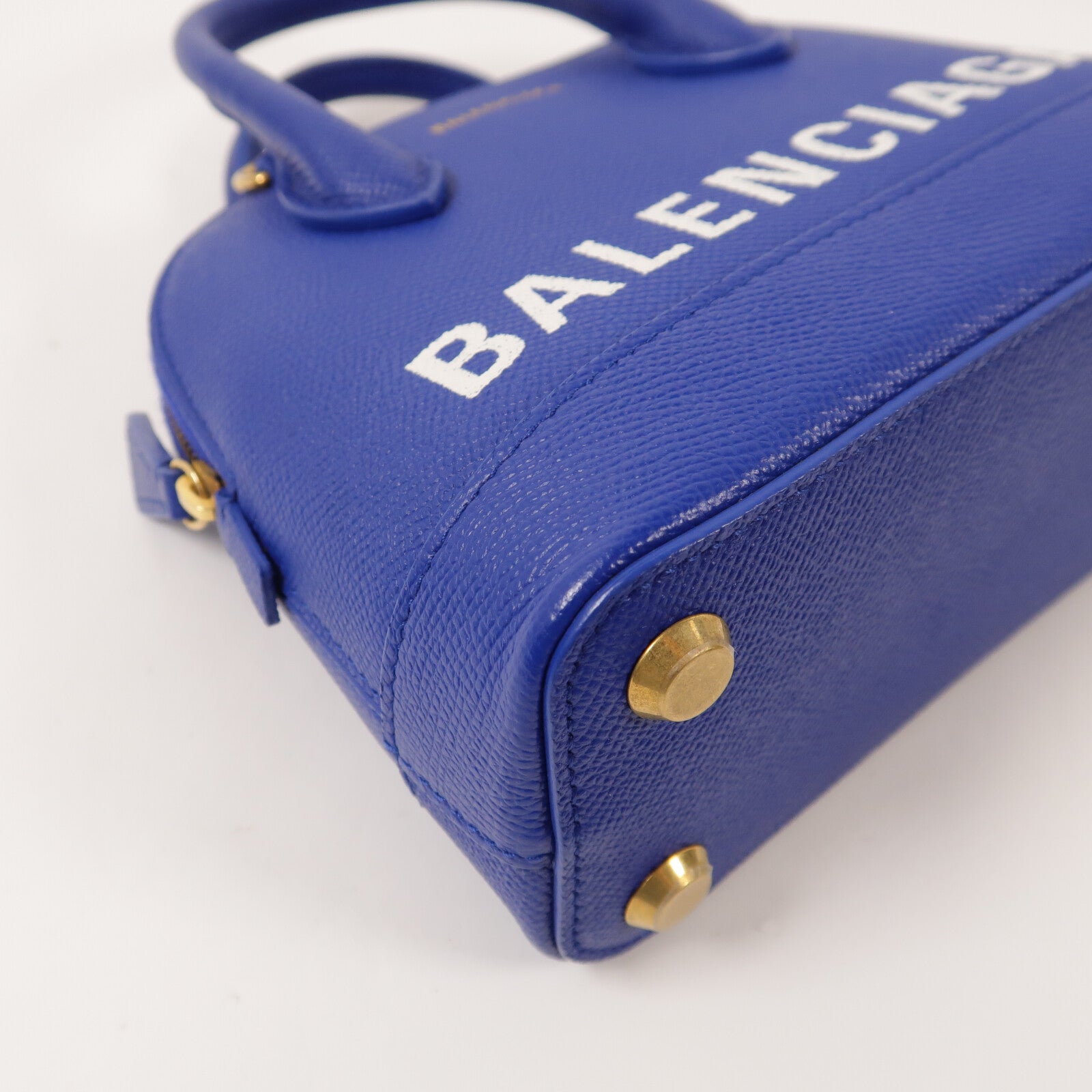 BALENCIAGA 牛皮皮革Ville Top Handle XXS手挽肩背兩用袋
