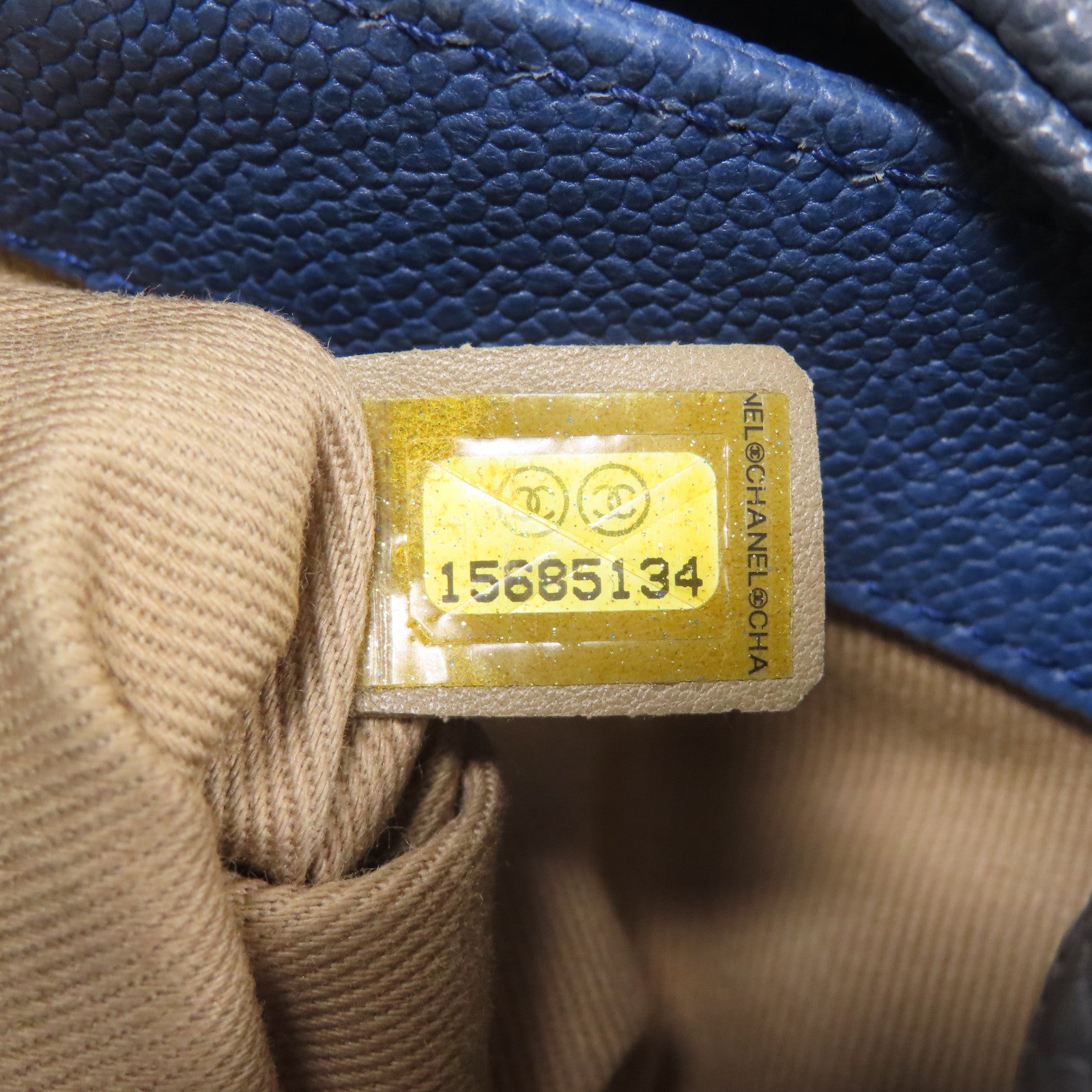 CHANEL 牛皮皮革Shoulder Bag銀扣鏈帶肩背袋