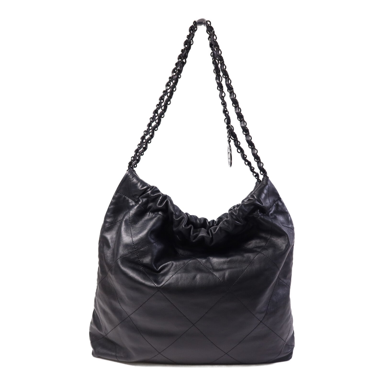 CHANEL 羊皮皮革Chanel 22鏈帶肩背袋