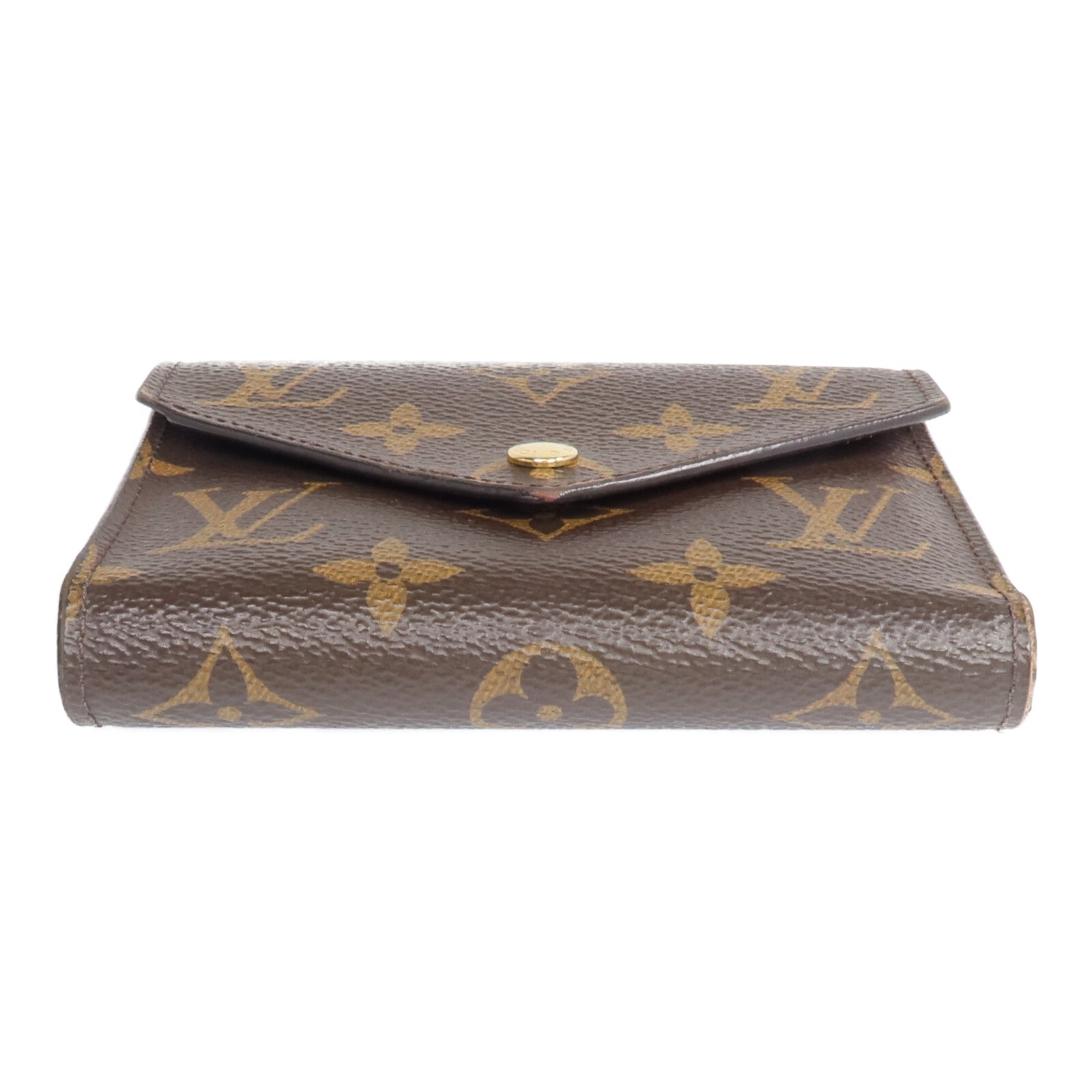 LOUIS VUITTON Monogram Portefeuille Victorine金扣錢包