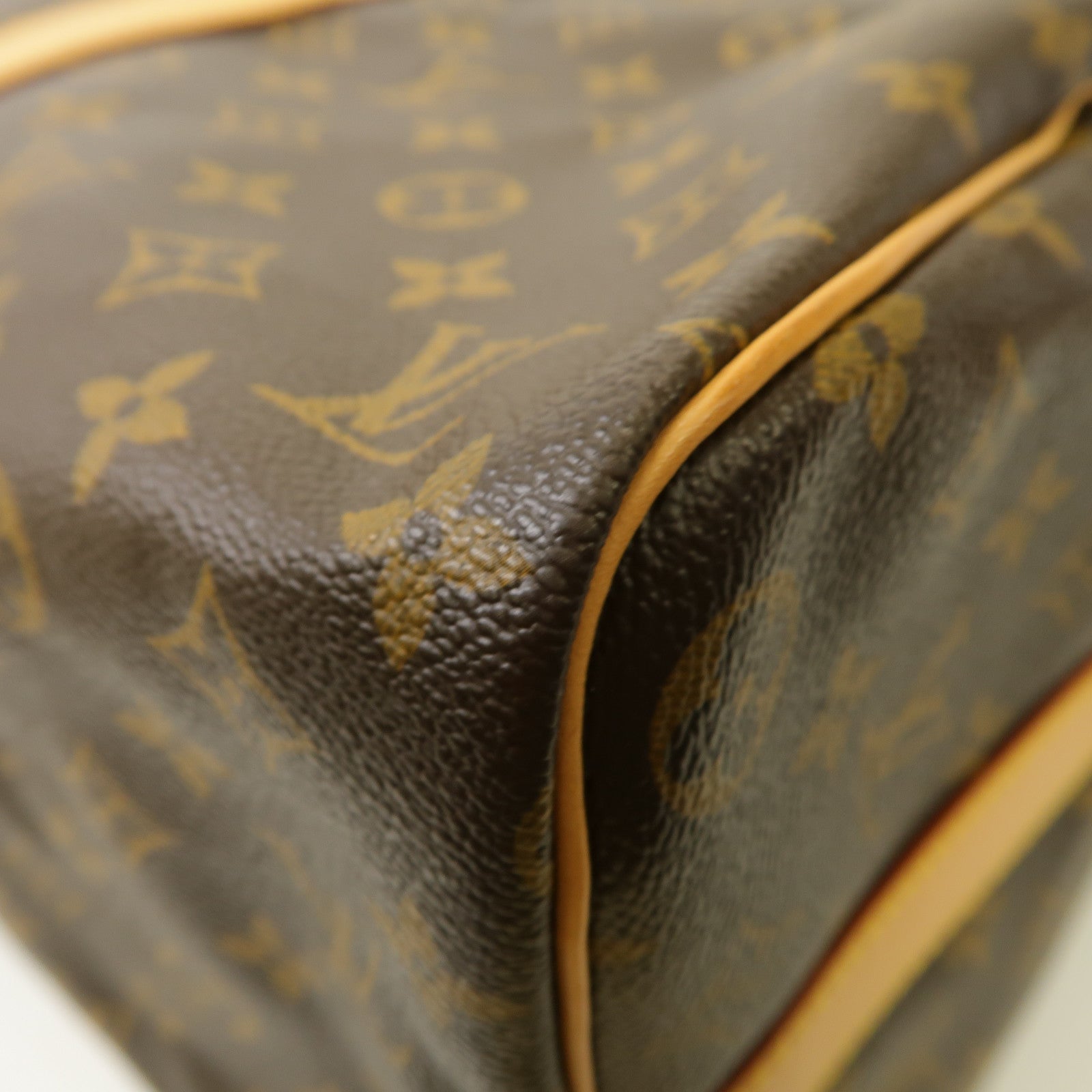 LOUIS VUITTON Monogram Keepall 45 Bandouliere金扣手挽肩背兩用袋啡色