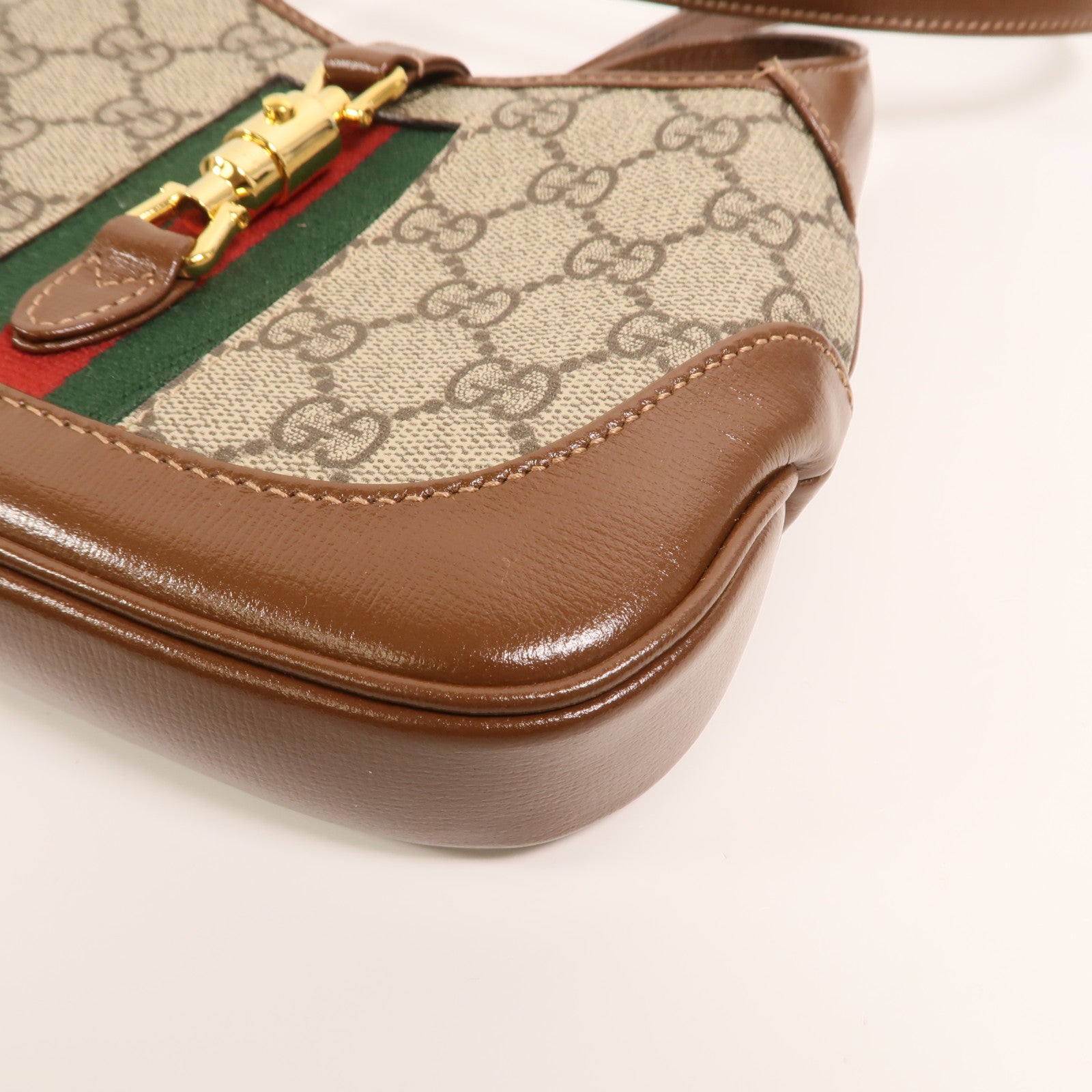 GUCCI 塗層帆布Mini Jackie 1961肩背袋