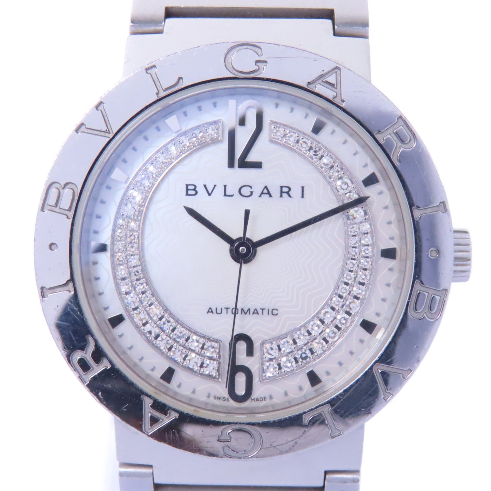 BVLGARI Bvlgari不鏽鋼手錶自動機芯銀色