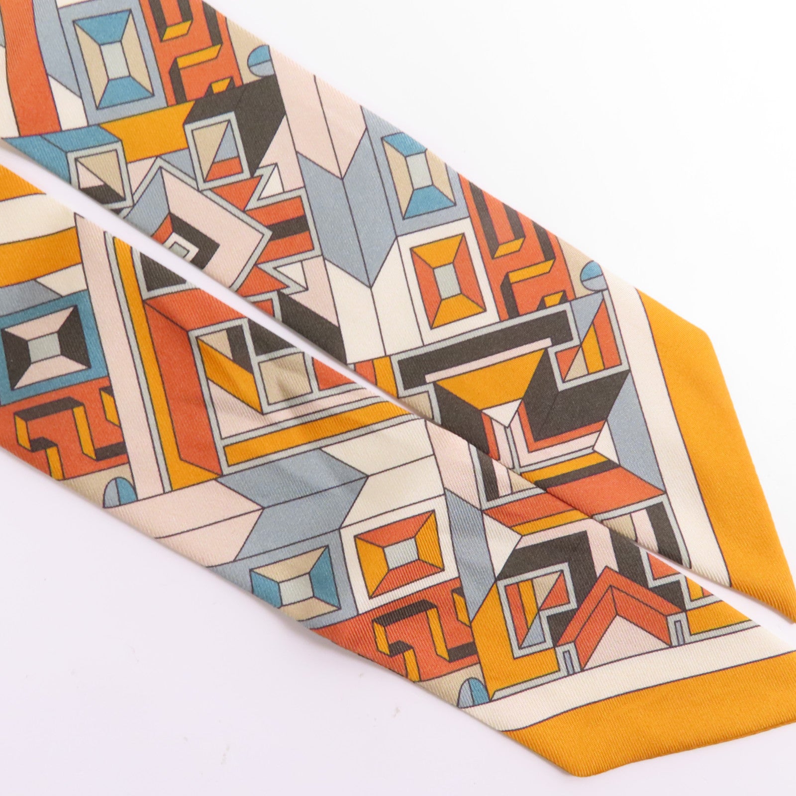 HERMES 絲質Twilly絲巾