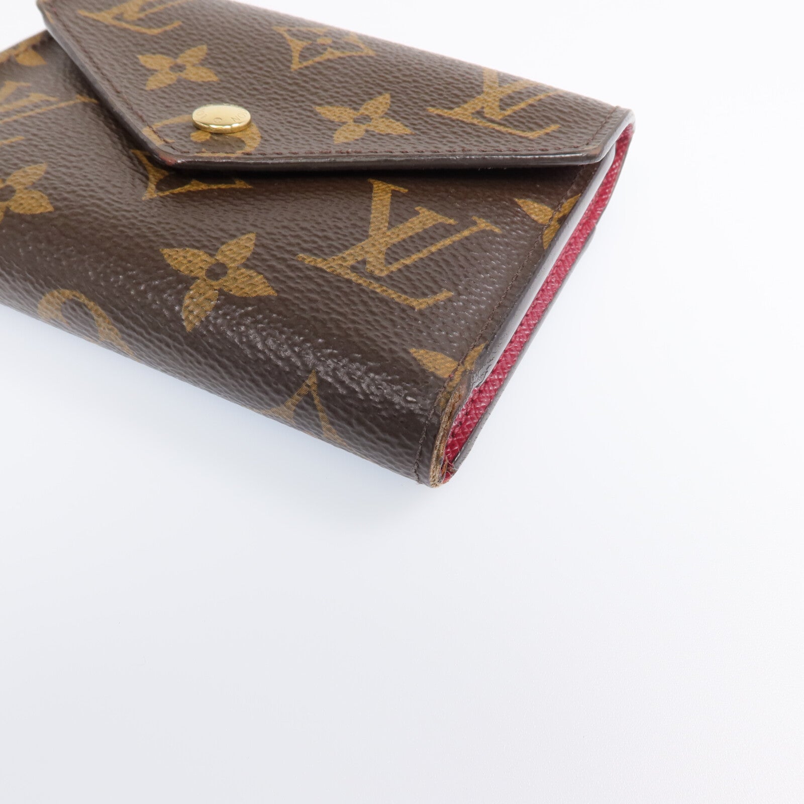 LOUIS VUITTON Monogram Portefeuille Victorine金扣錢包