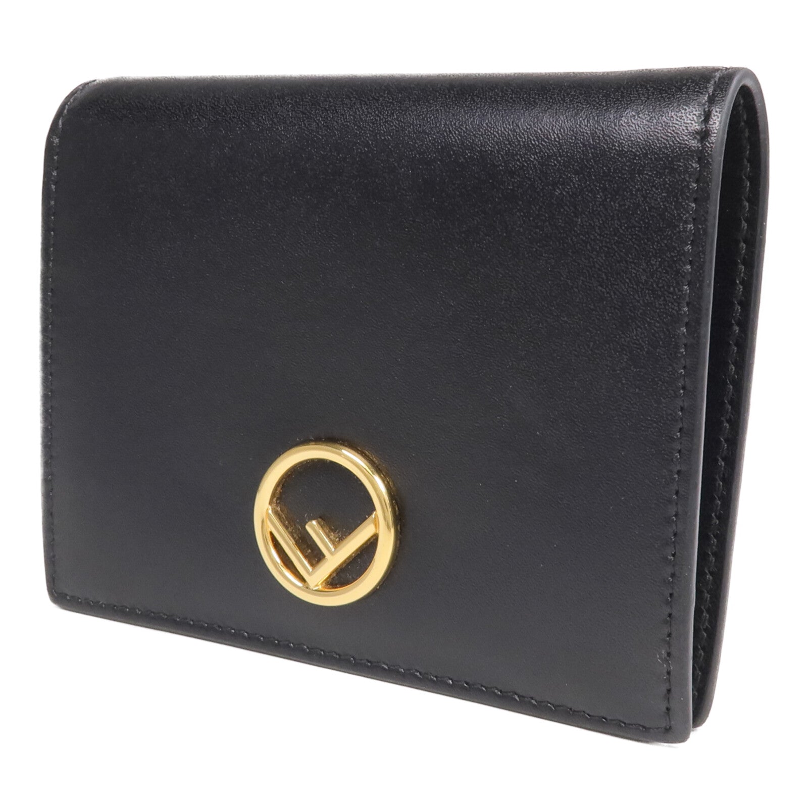 FENDI 牛皮皮革Wallet金扣錢包