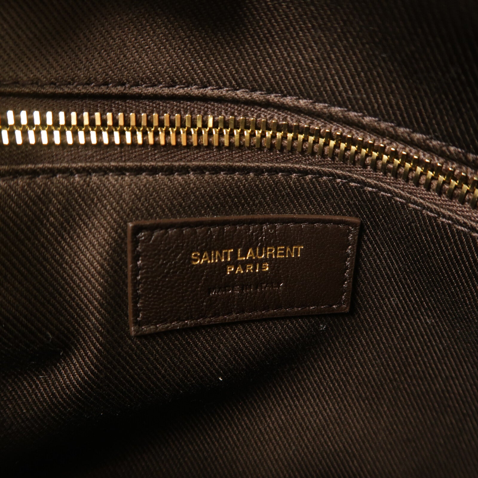 SAINT LAURENT 塗層帆布Shoulder Bag肩背袋