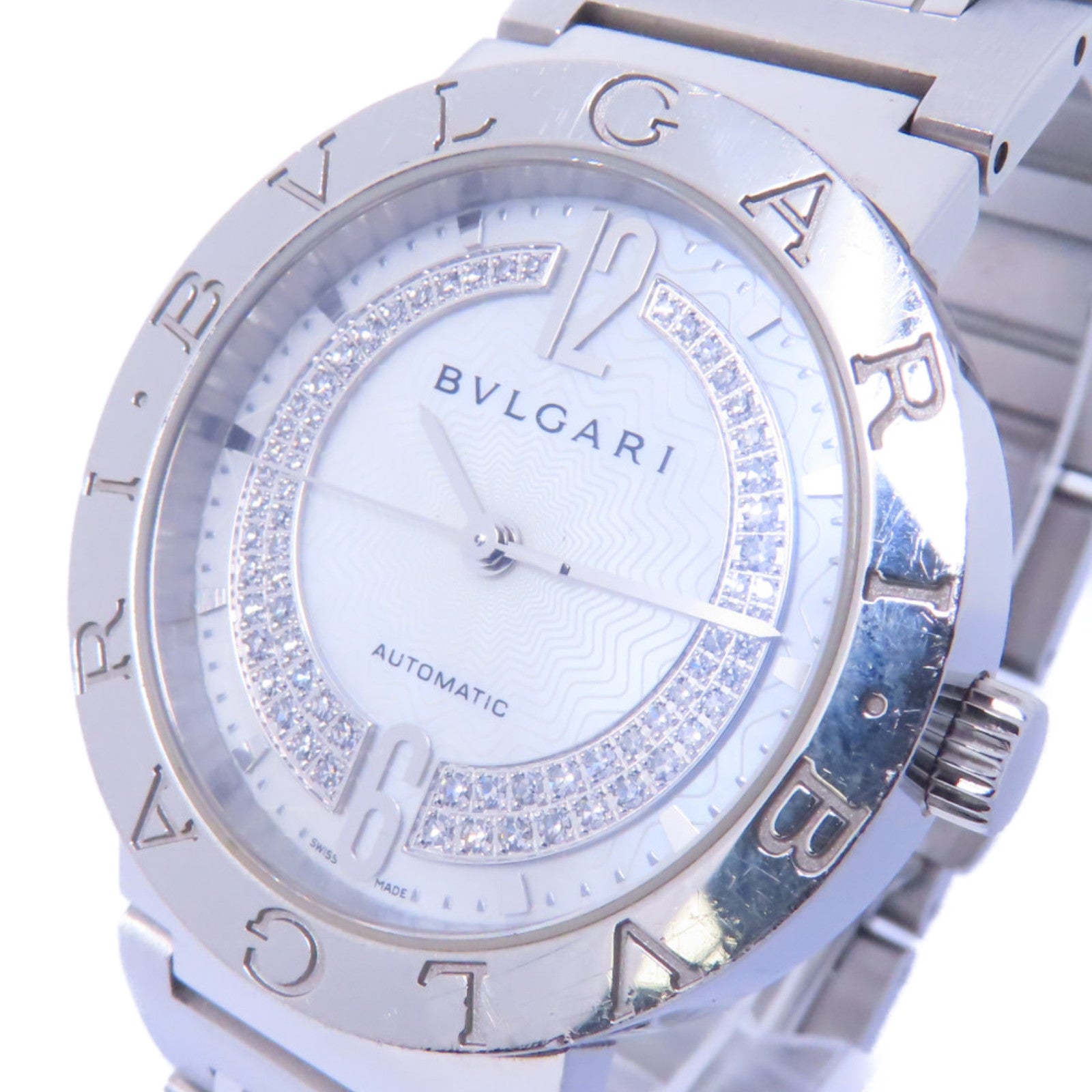 BVLGARI Bvlgari不鏽鋼手錶自動機芯銀色