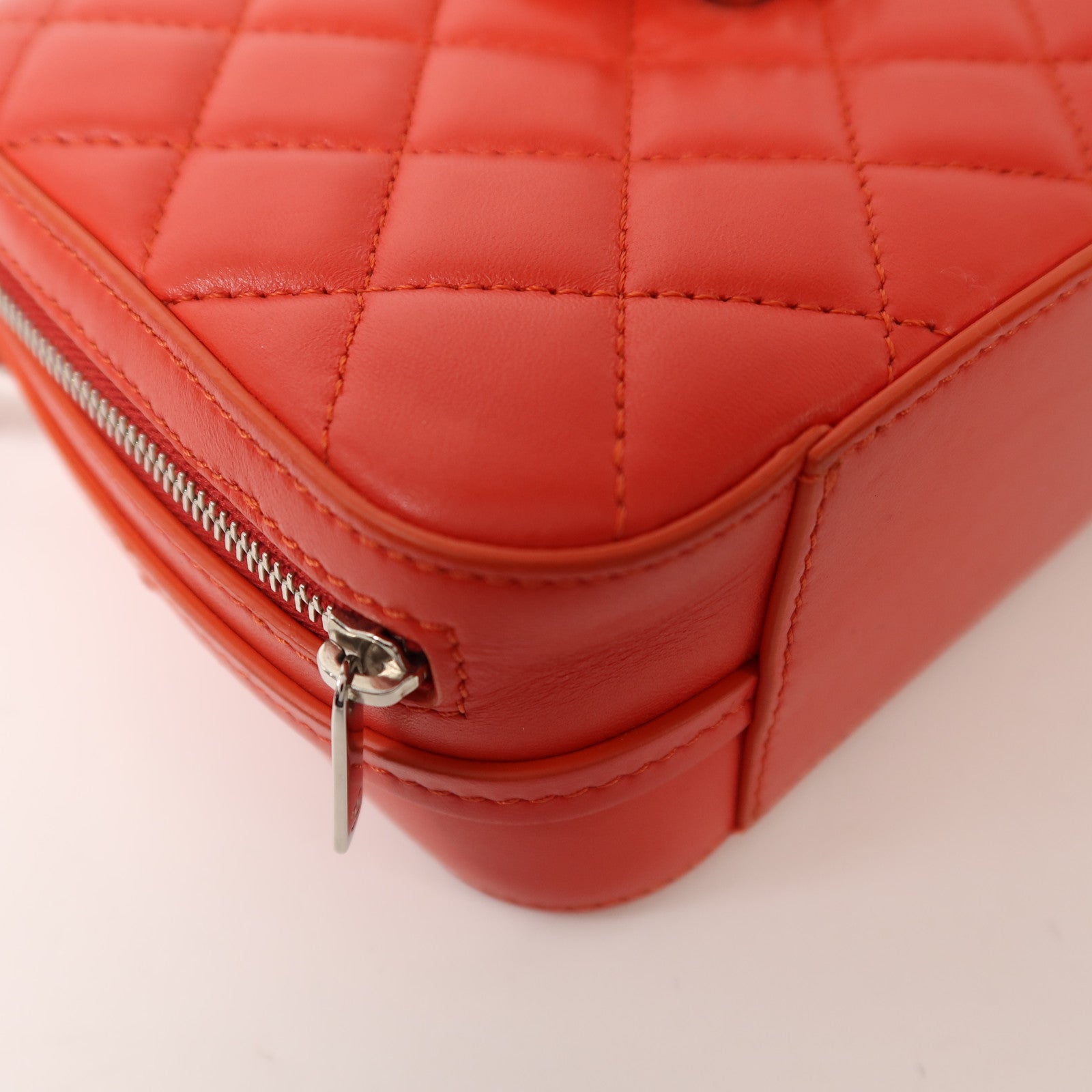 CHANEL 【激減優惠】羊皮皮革Chain Shoulder銀扣鏈帶肩背袋
