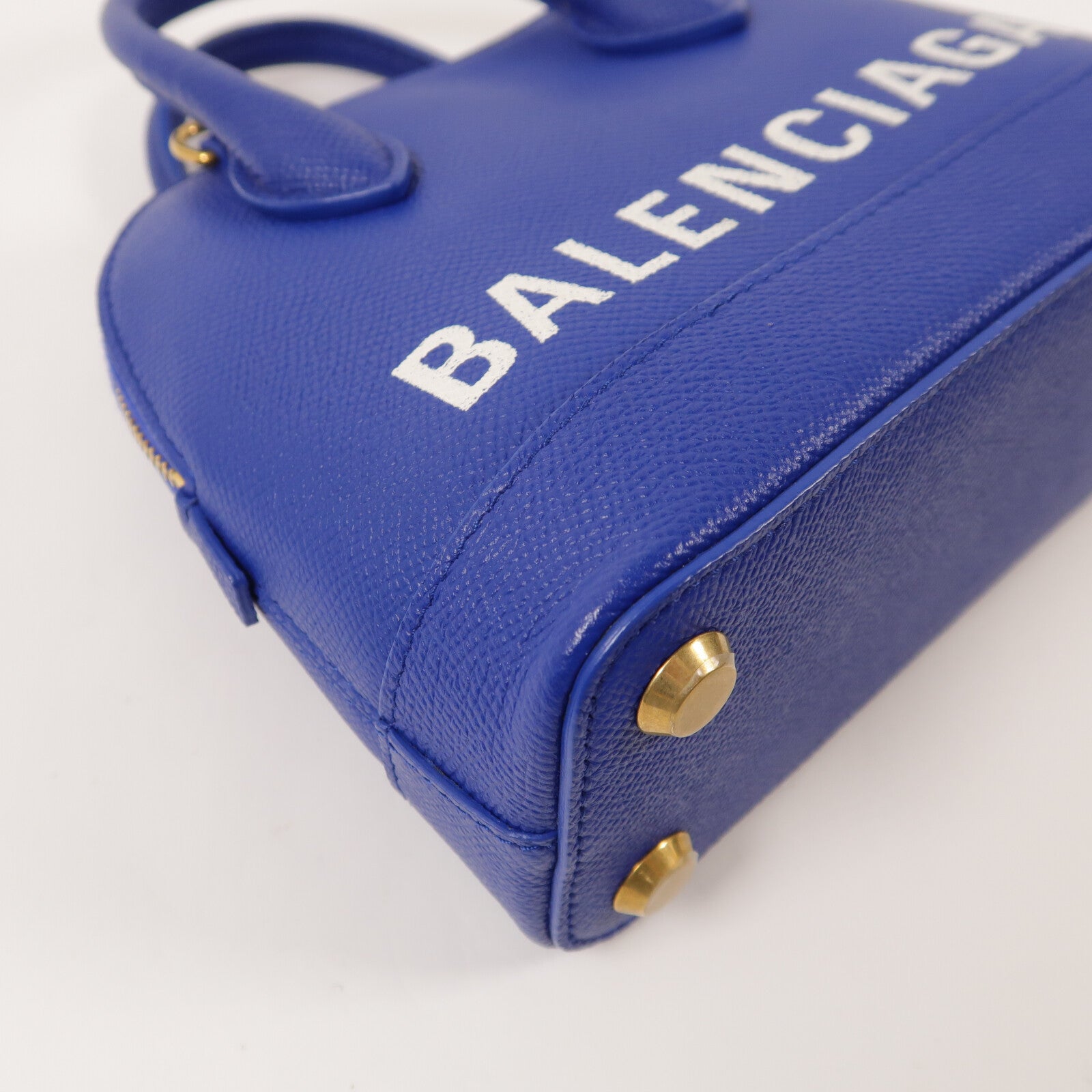 BALENCIAGA 牛皮皮革Ville Top Handle XXS手挽肩背兩用袋