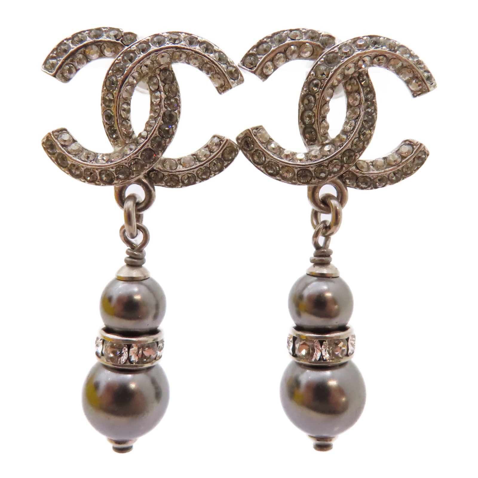 CHANEL 金屬Earrings耳環金色