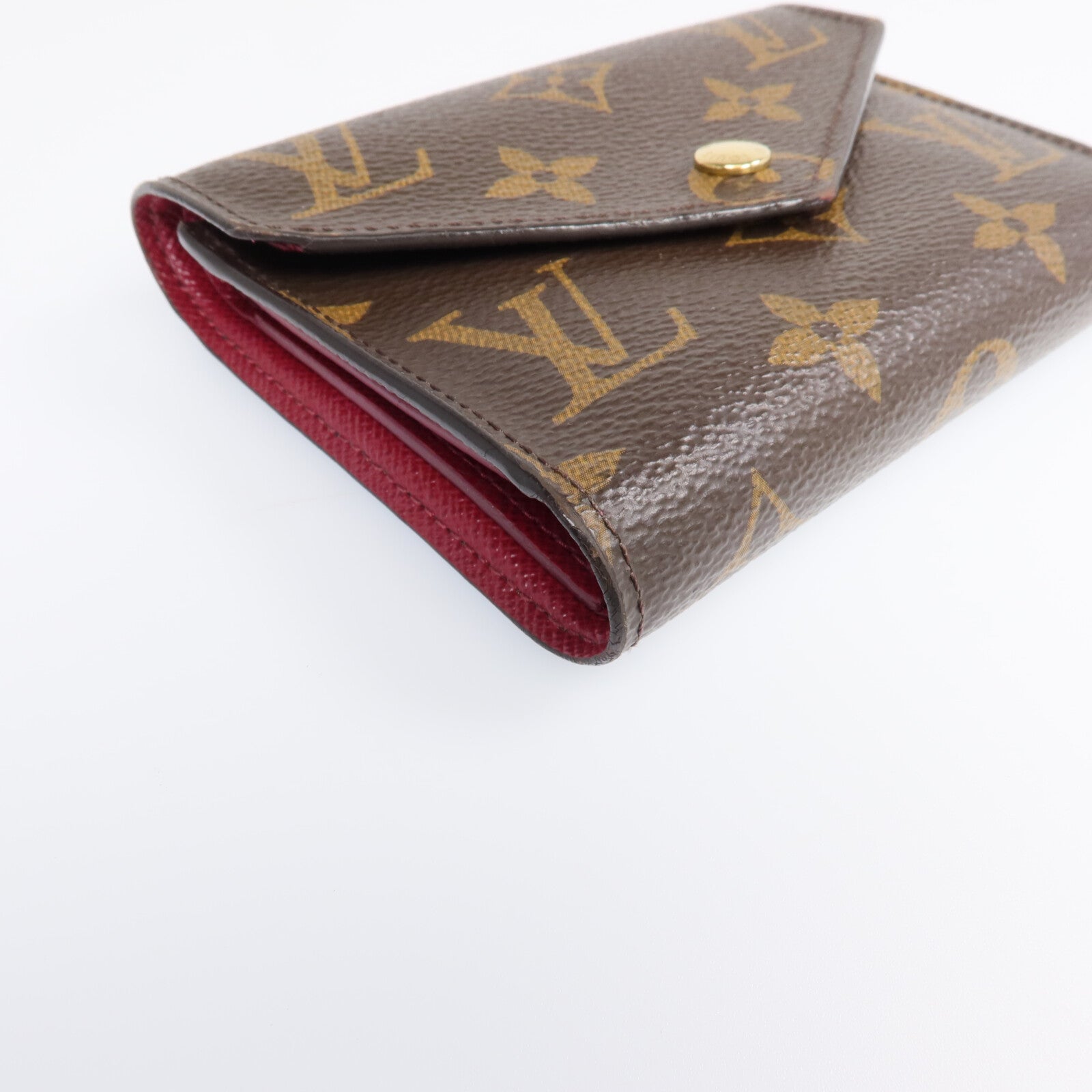 LOUIS VUITTON Monogram Portefeuille Victorine金扣錢包