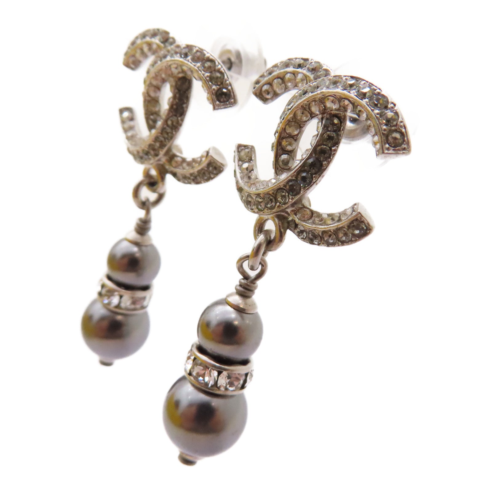 CHANEL 金屬Earrings耳環金色